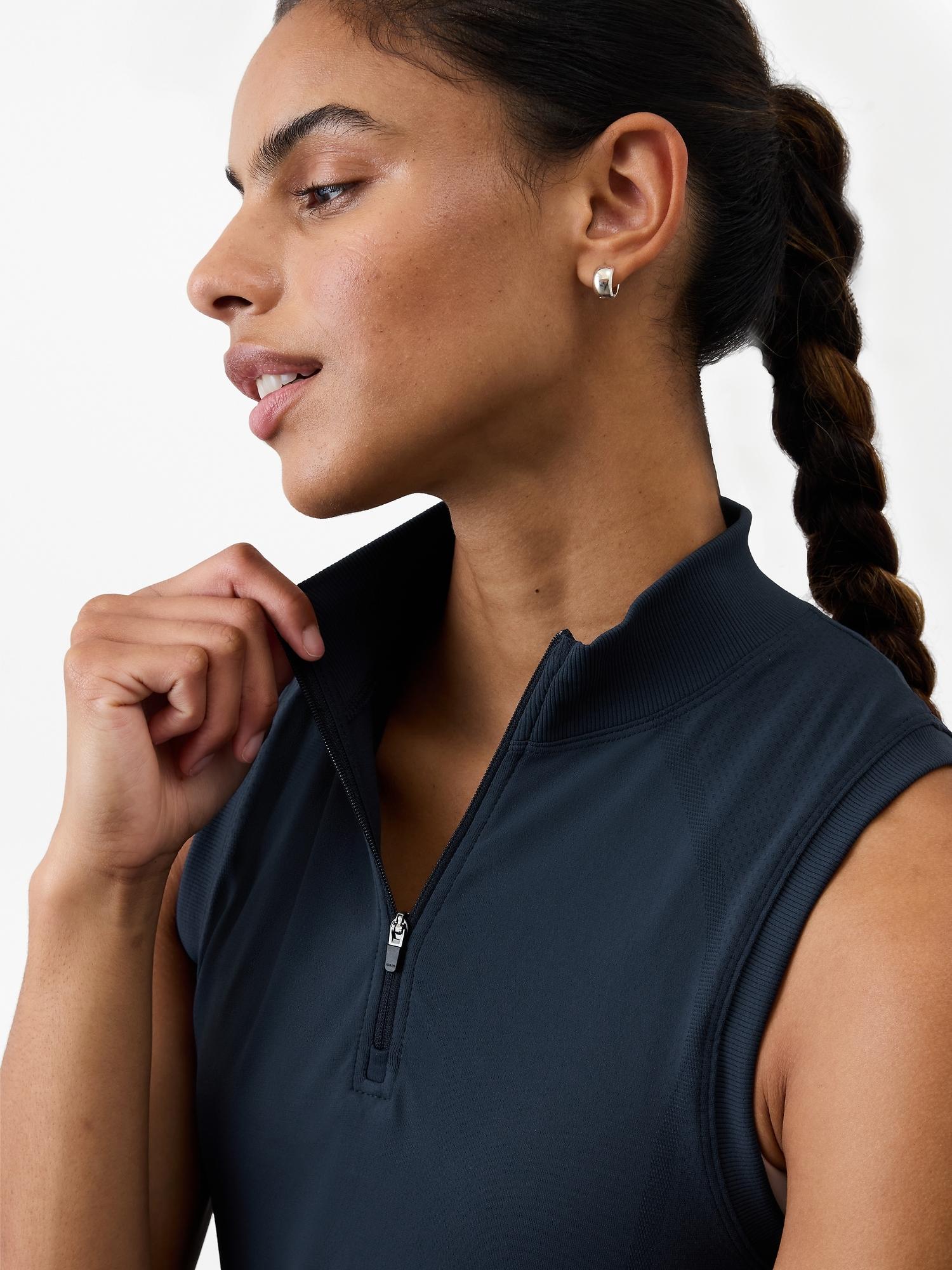 Ace Seamless Half Zip Tank Product Image