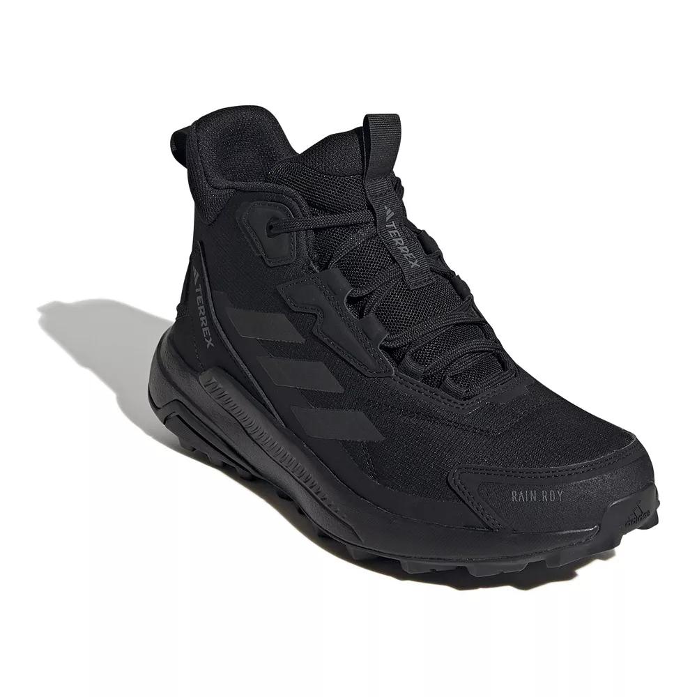 adidas Terrex Anylander Mid Rain.Rdy Women's Hiking Shoes, Size: 7.5, Black Product Image