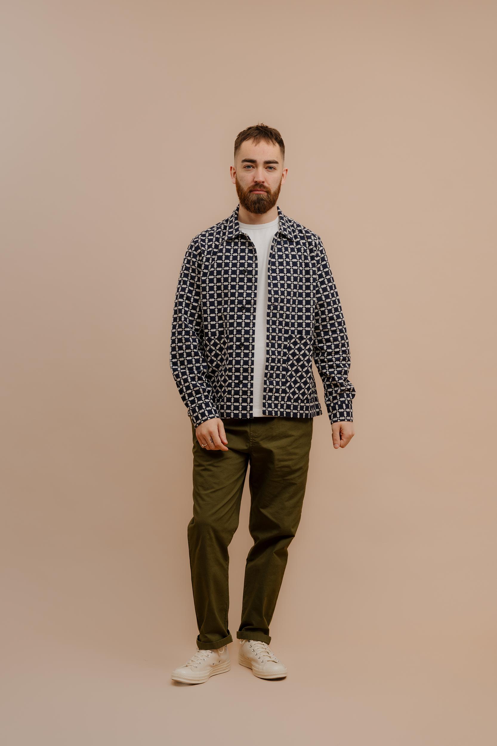Archive Jacquard Overshirt Product Image