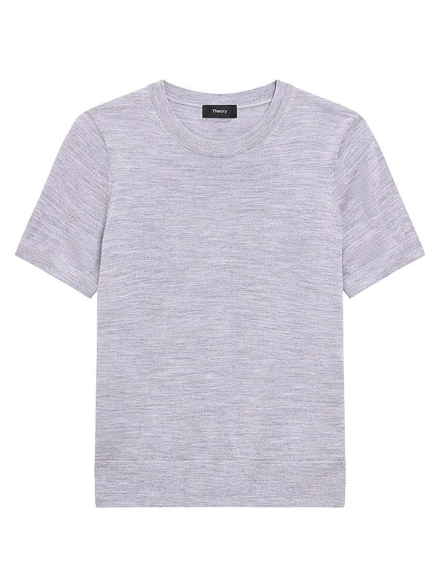 Womens Basic Merino Wool T-Shirt Product Image