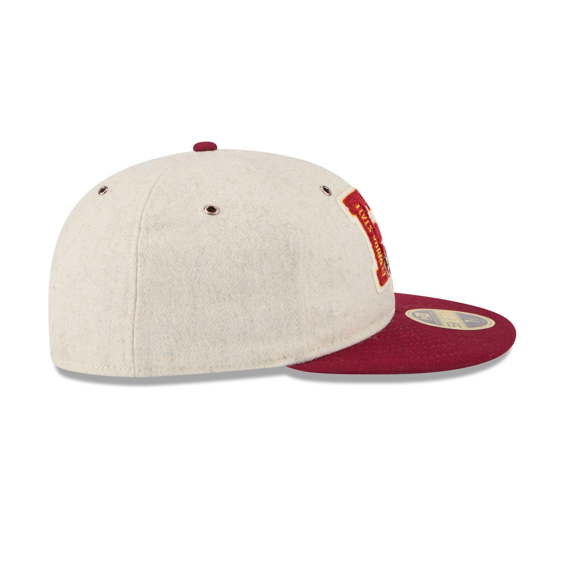 Florida State Seminoles College Vault Wool Letterman Retro Crown 59FIFTY Fitted Hat Male Product Image