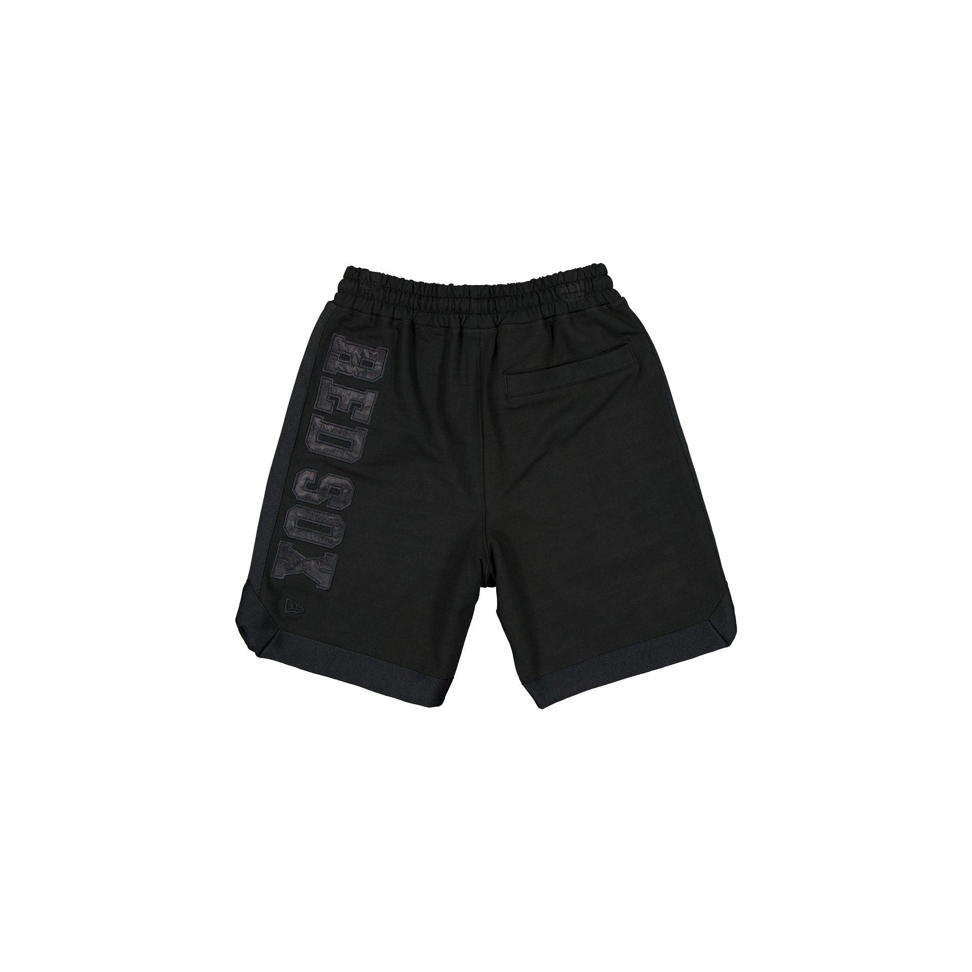 Boston Red Sox Black on Black Logo Select Shorts Male Product Image