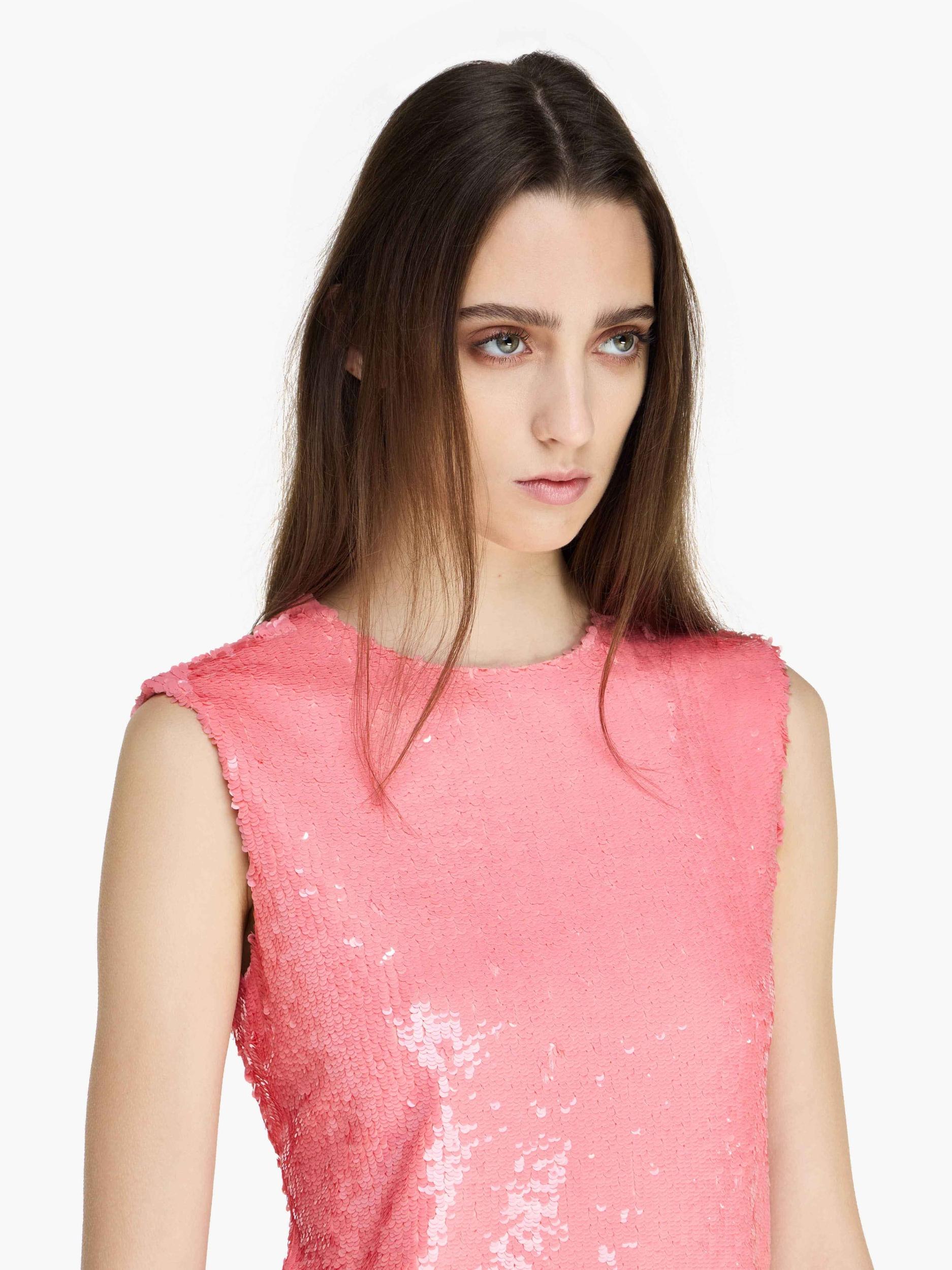 SEQUIN MINI SHIFT DRESS Product Image