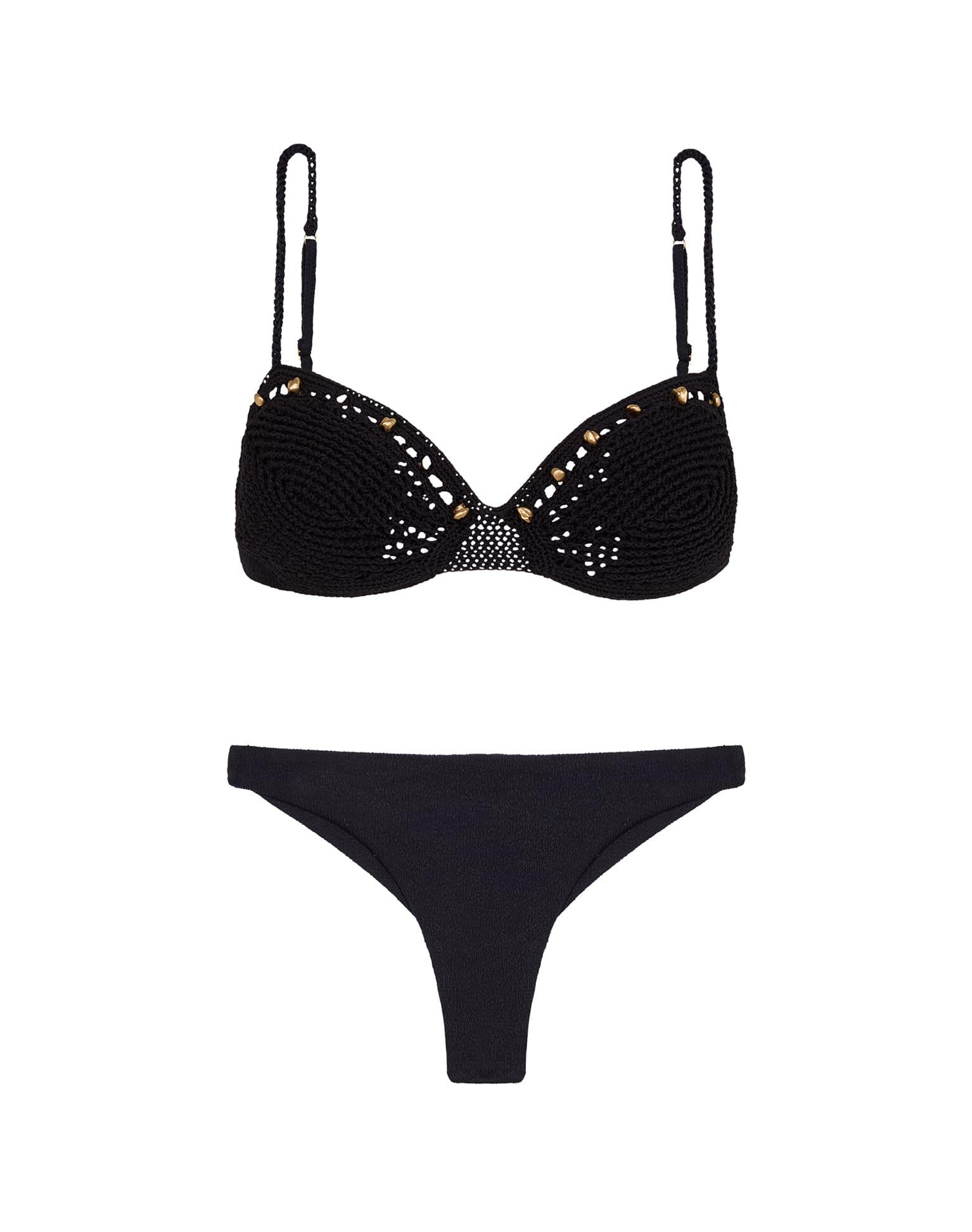 Knit Drew Top - Black Product Image