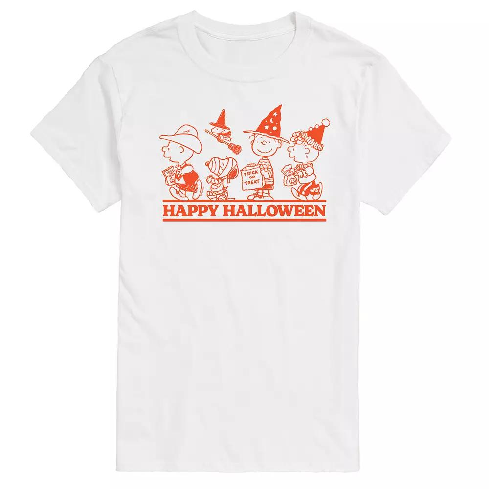 Men's Peanuts Happy Halloween Graphic Tee,  Product Image