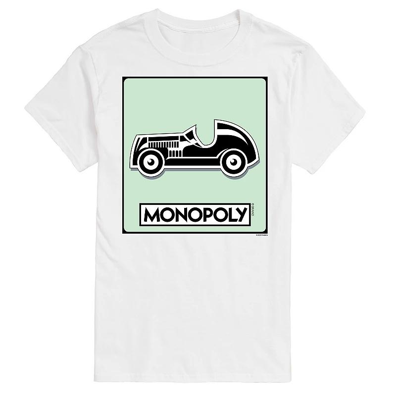 Big & Tall Monopoly Car Game Token Graphic Tee, Men's,  Product Image