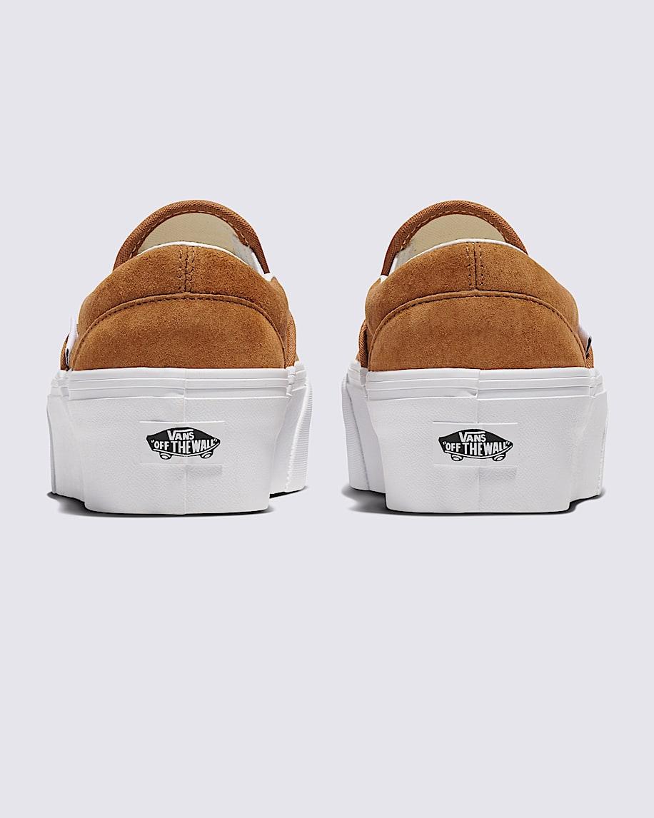 Classic Slip-On Platform Shoe in Chipmunk Brown| Vans US Product Image