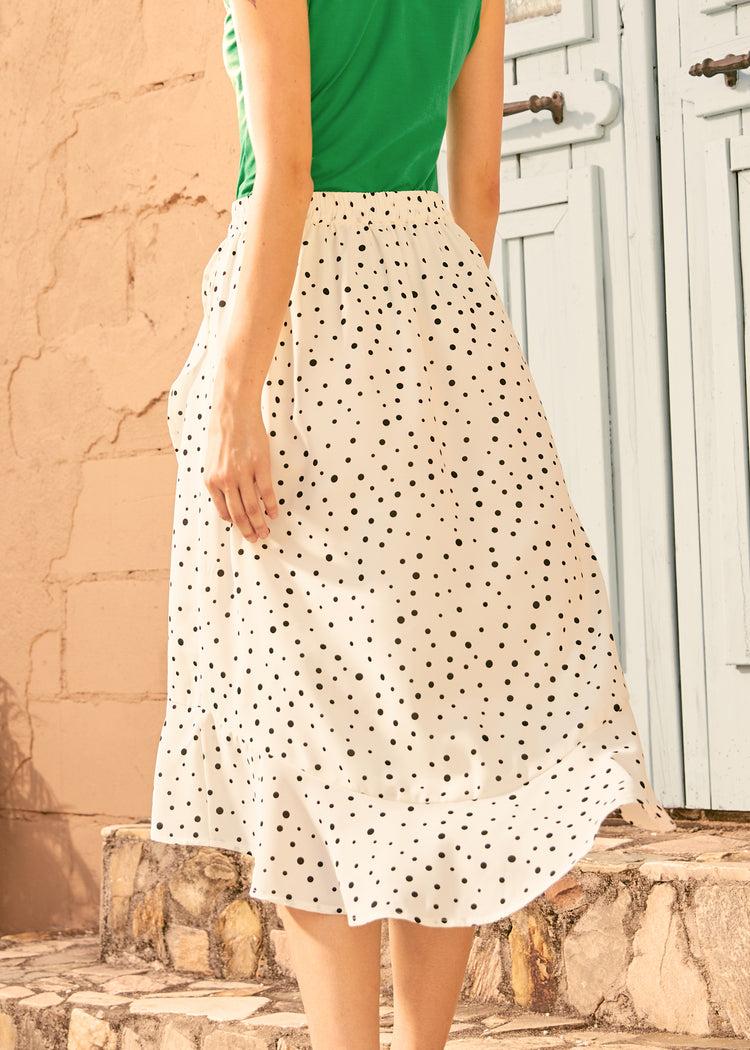 Flounce & Fancy Hi-Low Skirt Product Image