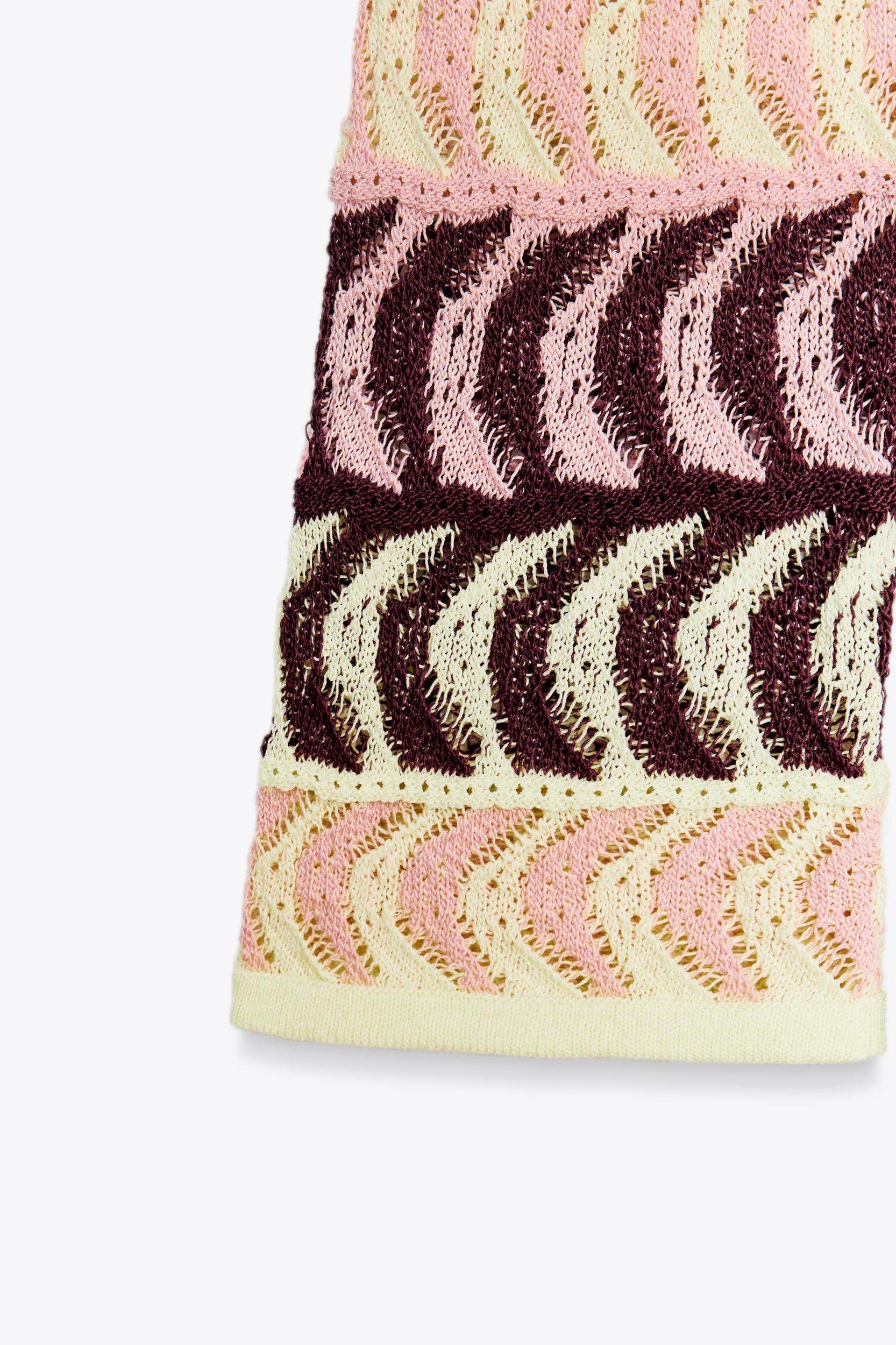 TEXTURED KNIT MINI DRESS Product Image