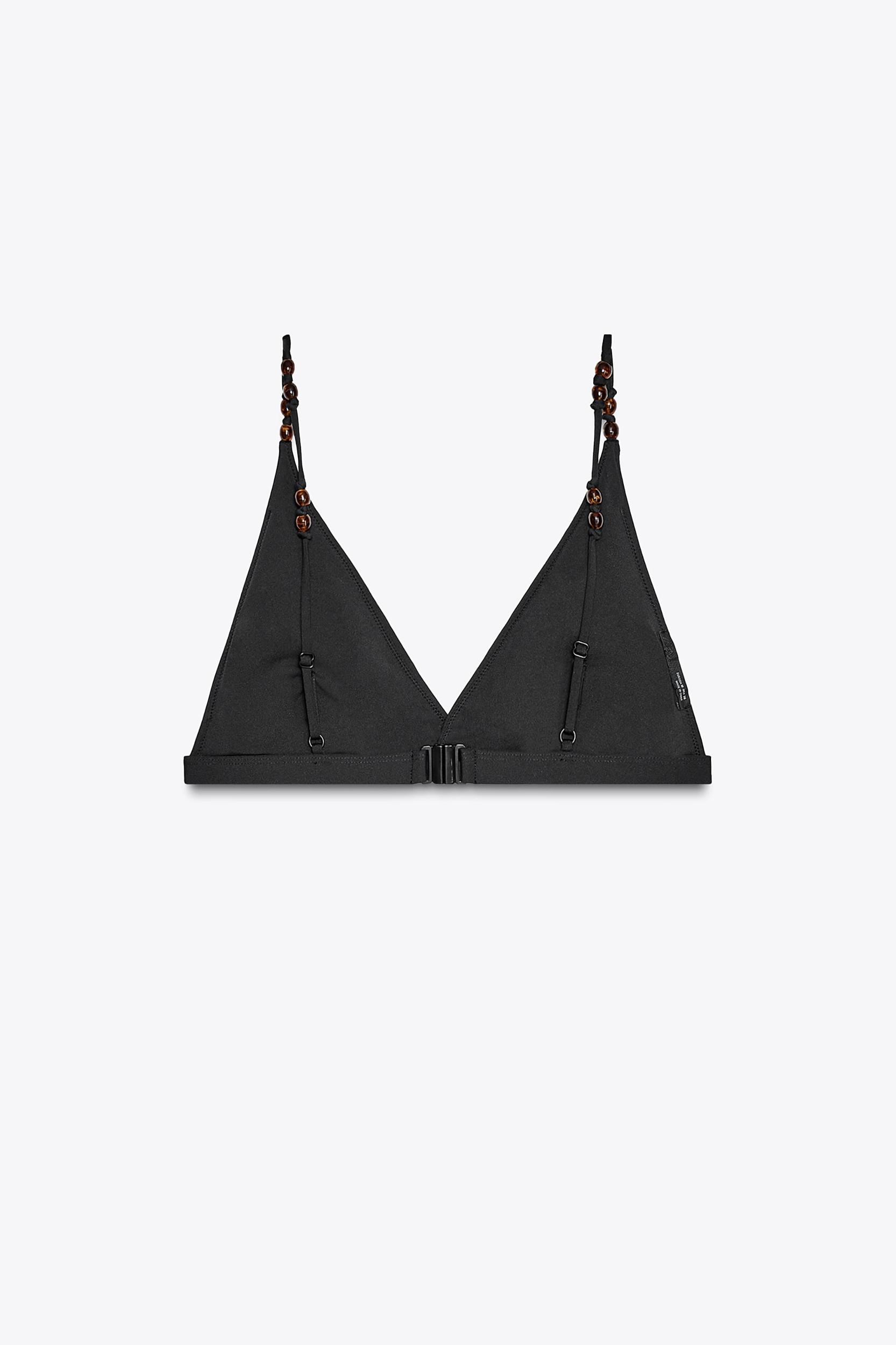 KNOTTED BEAD BIKINI TOP Product Image