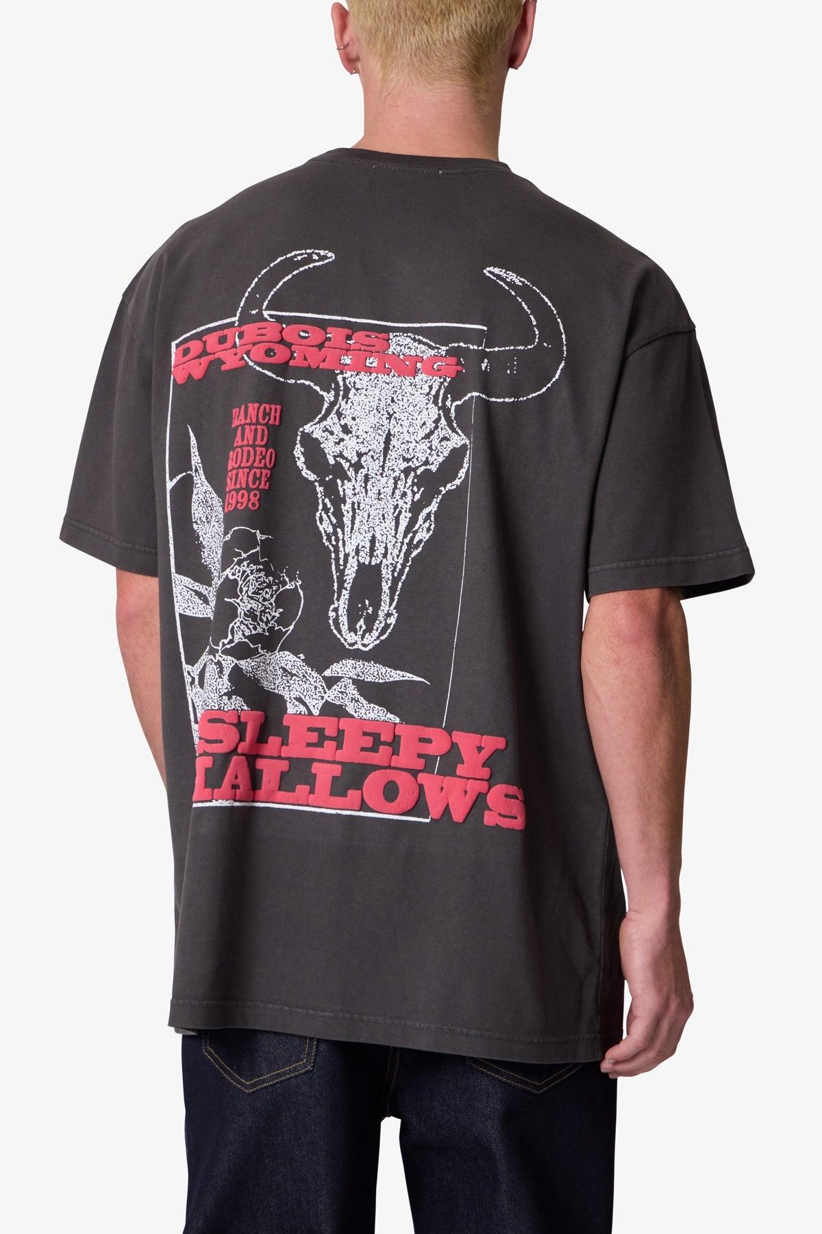 Bullskull Tee - Washed Black Product Image