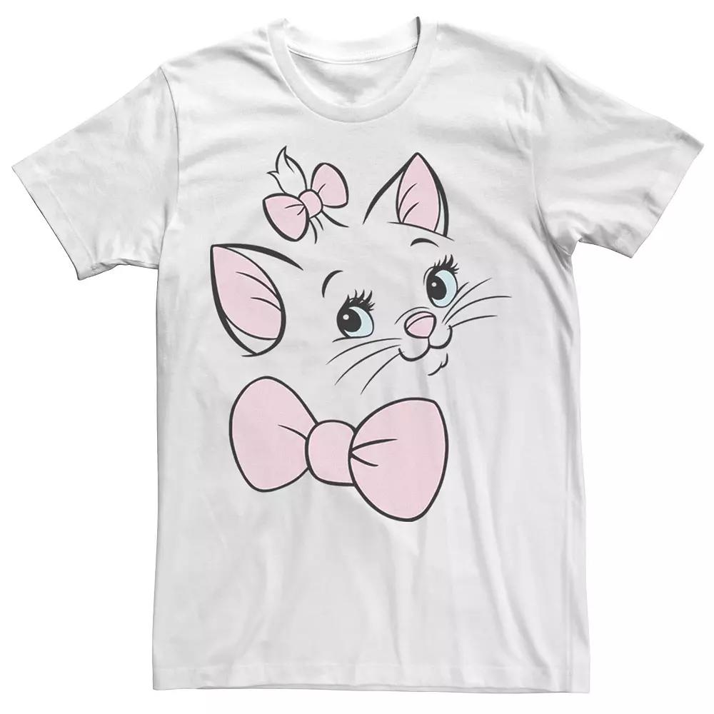 Disney's Aristocats Marie Men's Cute Kitten Face Up Close Tee,  Product Image