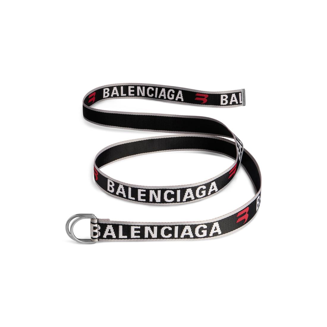 Men's D Ring Belt in Grey Product Image