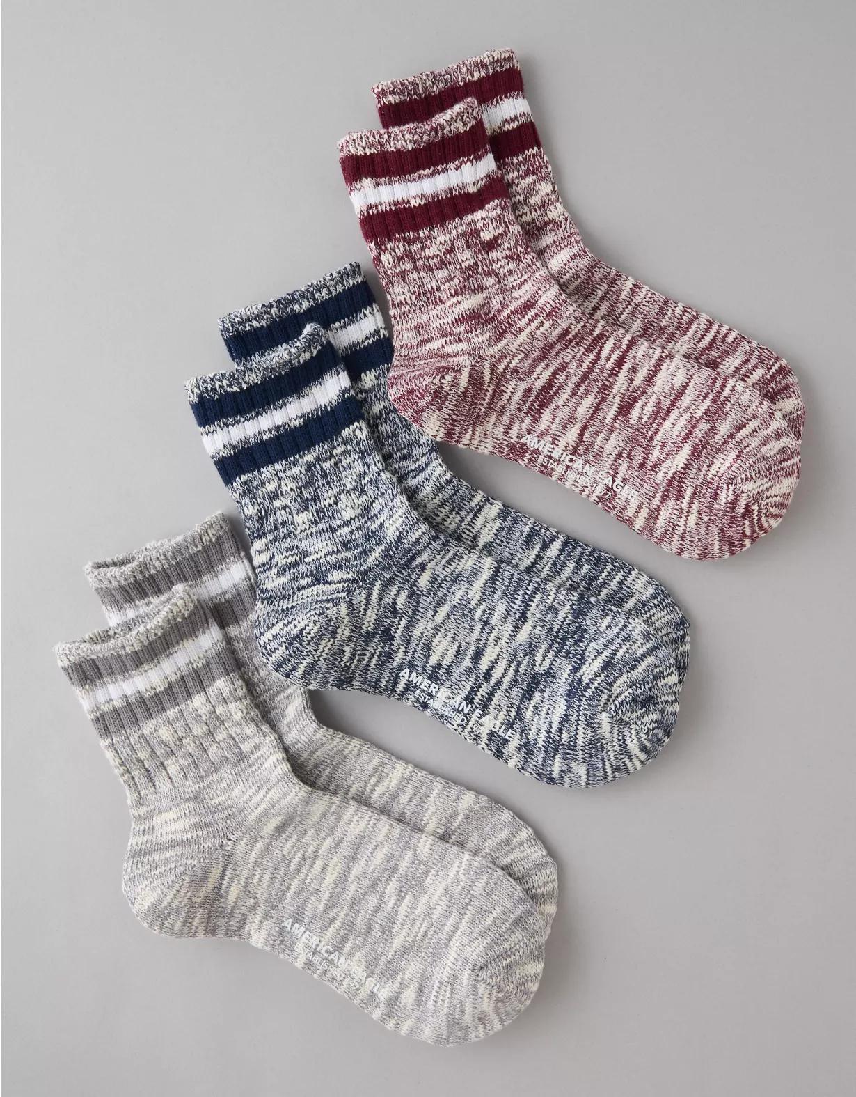 AE Camp Socks 3-Pack Product Image