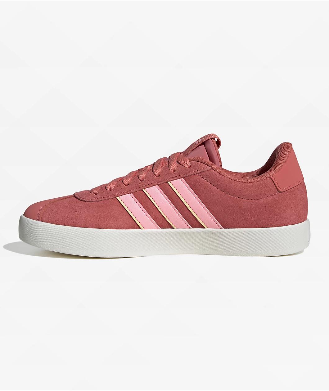 adidas VL Court 3.0 Red, Pink Shoes Product Image