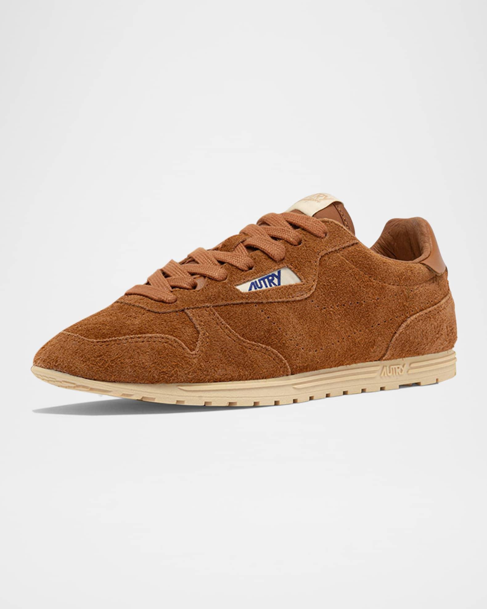 Windspin Retro Suede Low-Top Sneakers Product Image