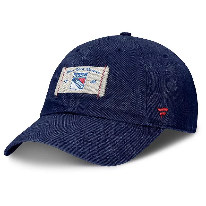 Women's Fanatics Blue New York Rangers Heritage Away Game Adjustable Hat, Ran Blue Product Image
