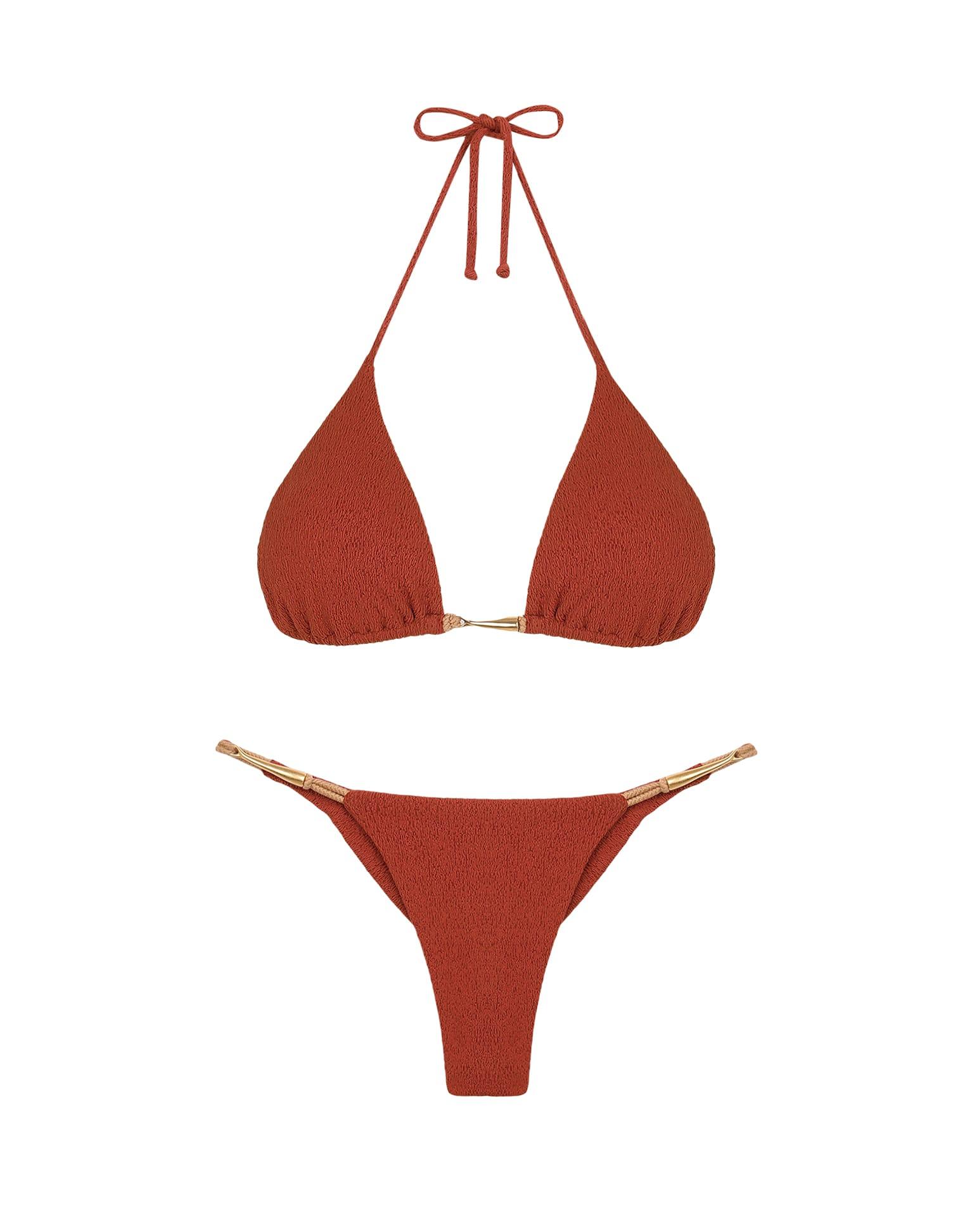 Firenze Mandy Tri Top - Redwood Product Image