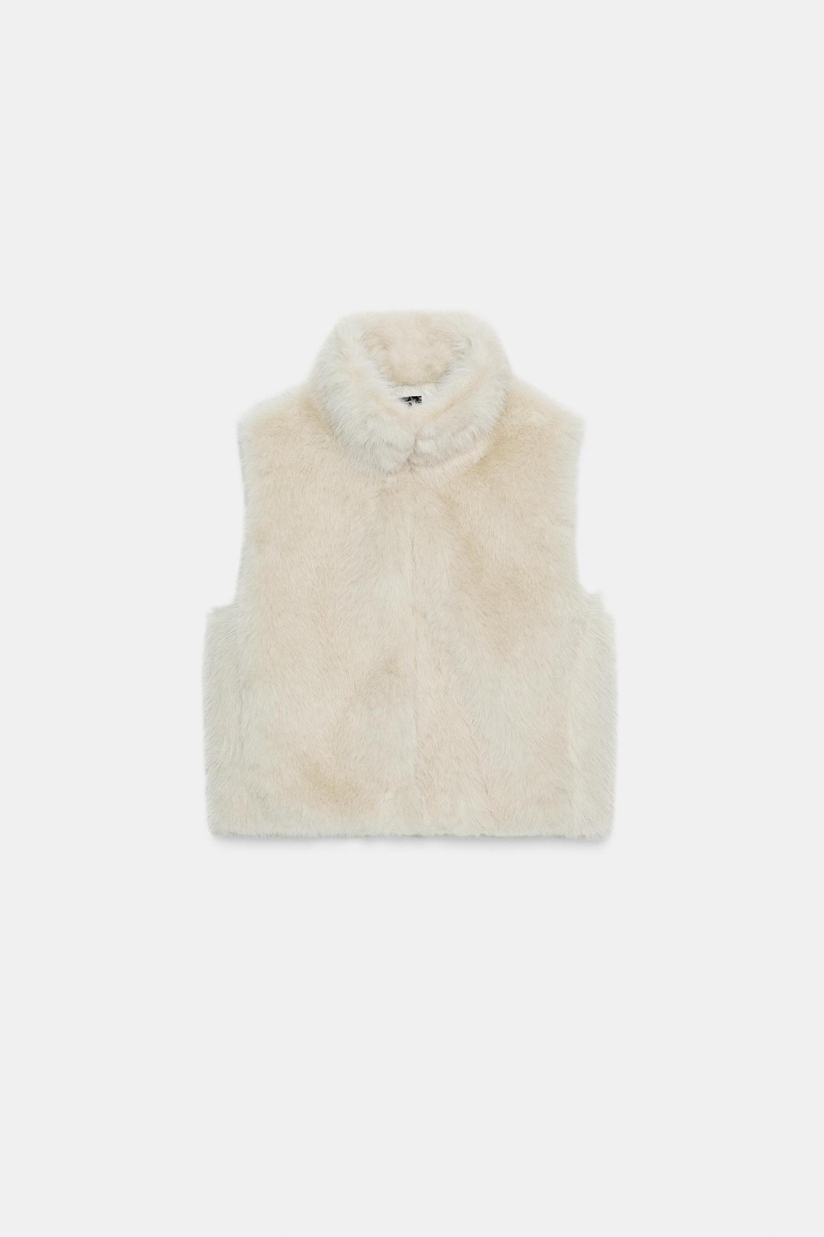 FAUX FUR VEST Product Image