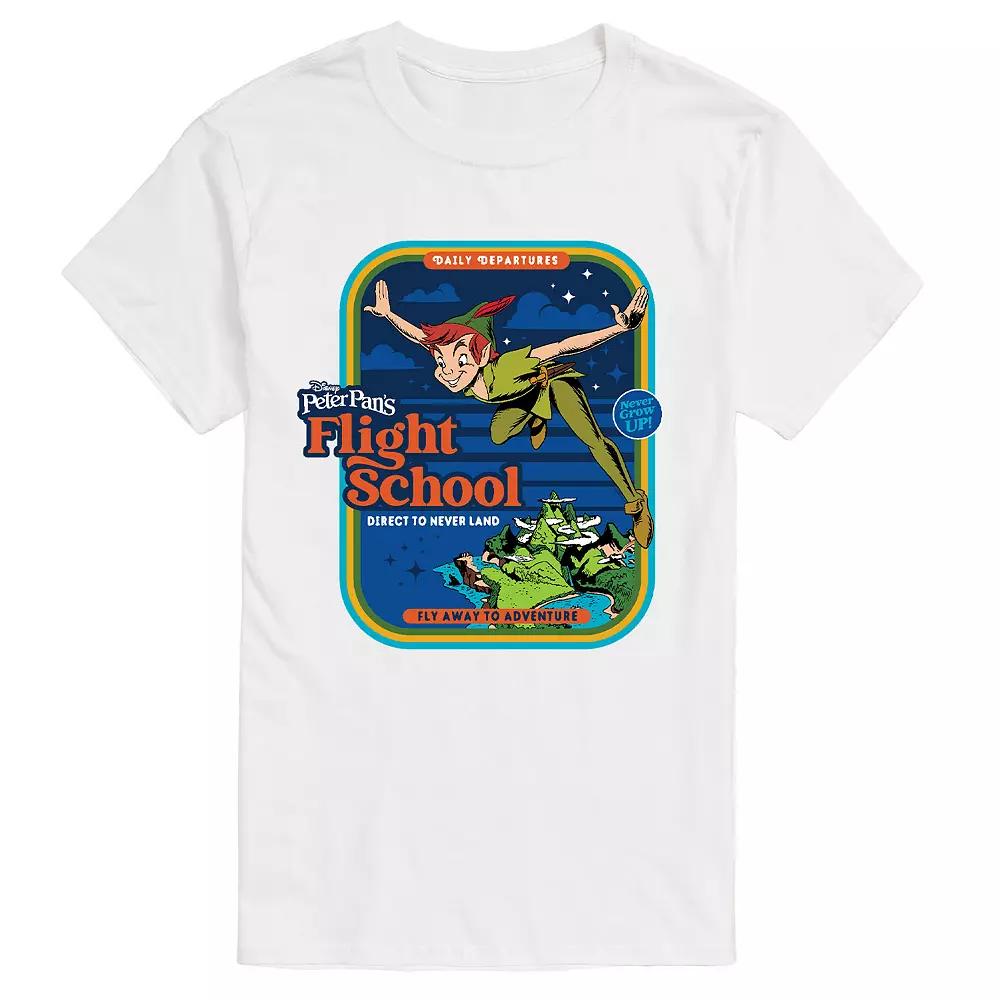 Disney's Peter Pan Big & Tall Flight School Graphic Tee, Men's,  Product Image
