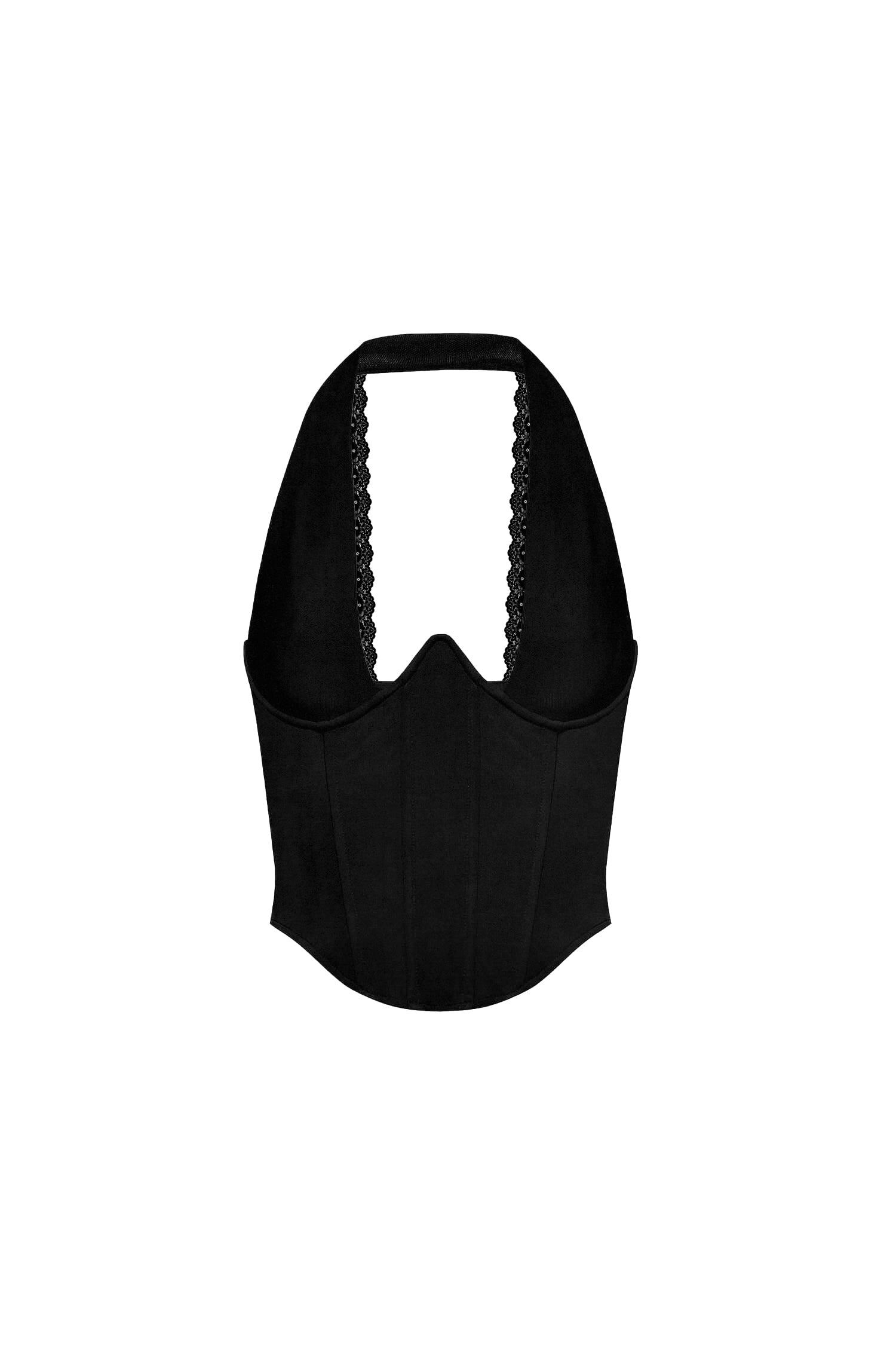 ARI CORSET - BLACK VELVET Product Image
