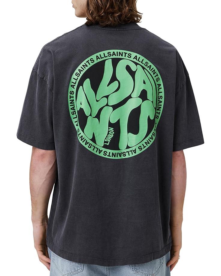 Men's AllSaints Distortion Short Sleeve Crew Product Image