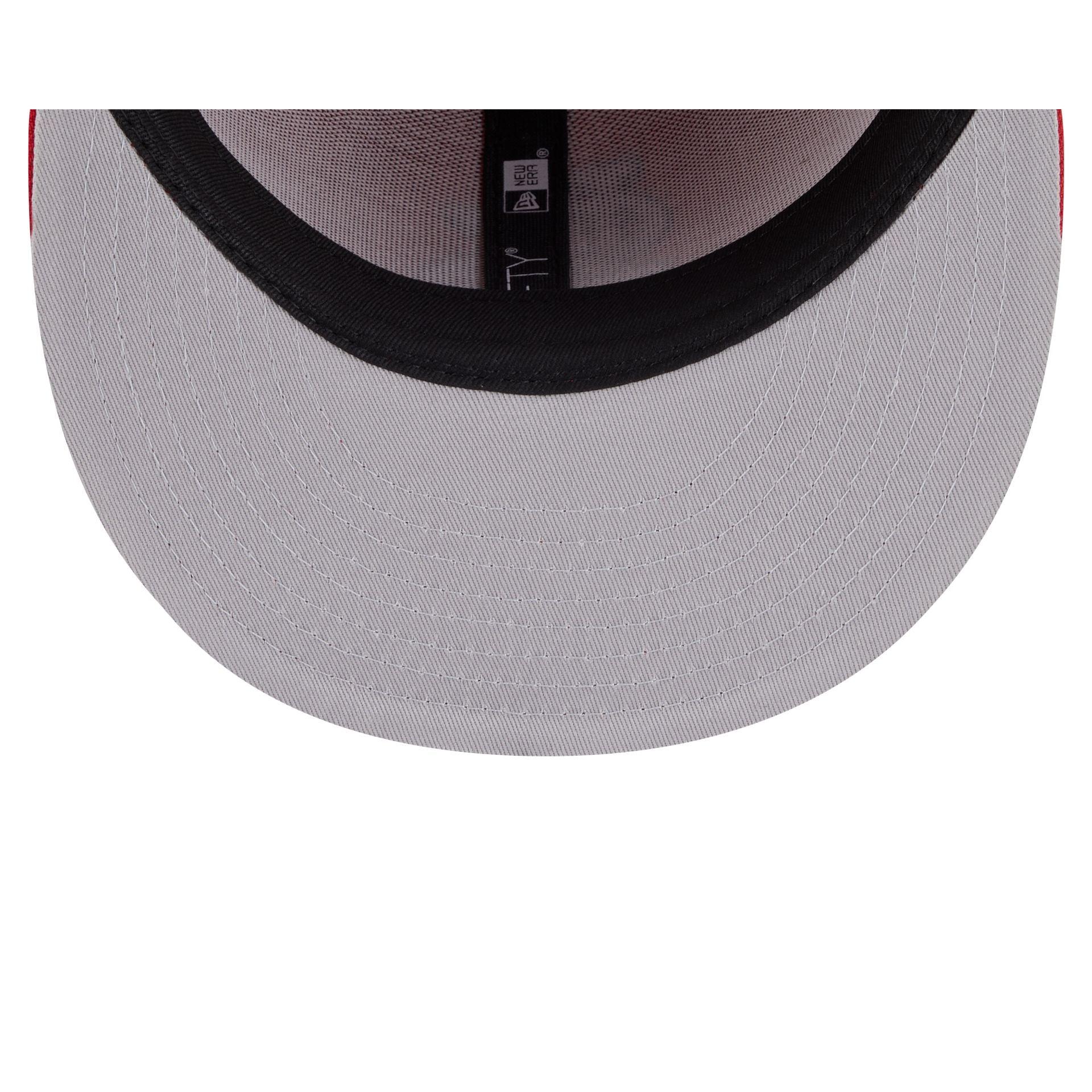 Kansas City Chiefs 2025 Sideline Hot Weather Split Panel 9FIFTY Snapback Hat Male Product Image