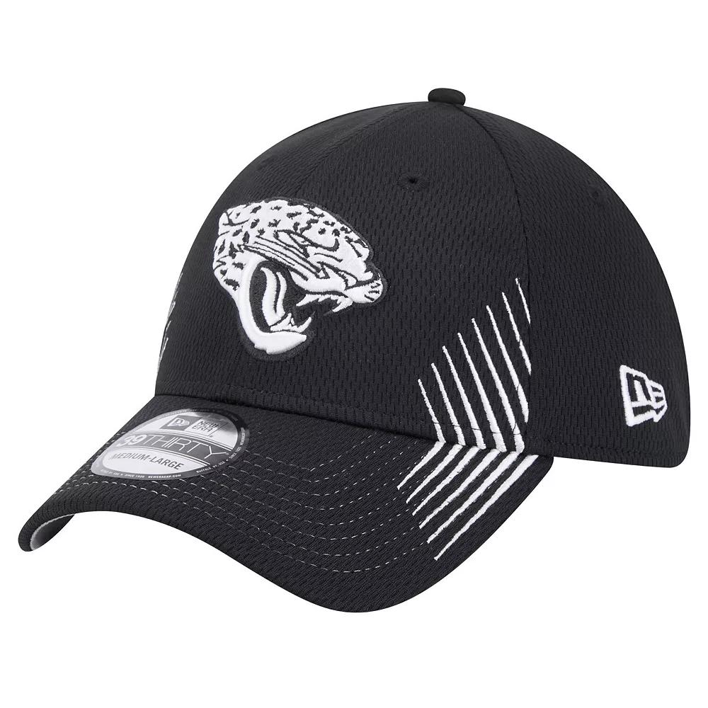 Men's New Era Black Jacksonville Jaguars Active 39THIRTY Flex Hat, Size: Medium/Large Product Image