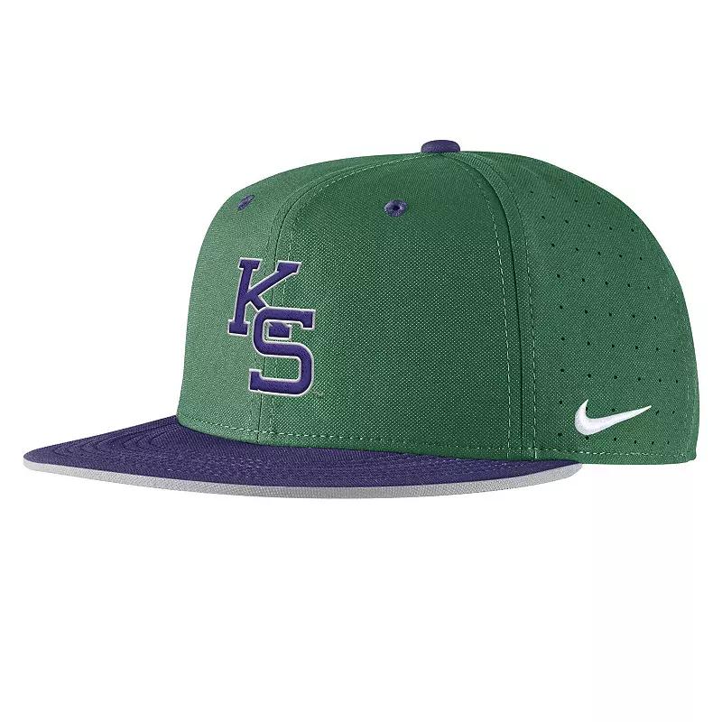 Men's Nike Purple Kansas State Wildcats 2025 On-Field True Performance Baseball Fitted Hat,  Product Image