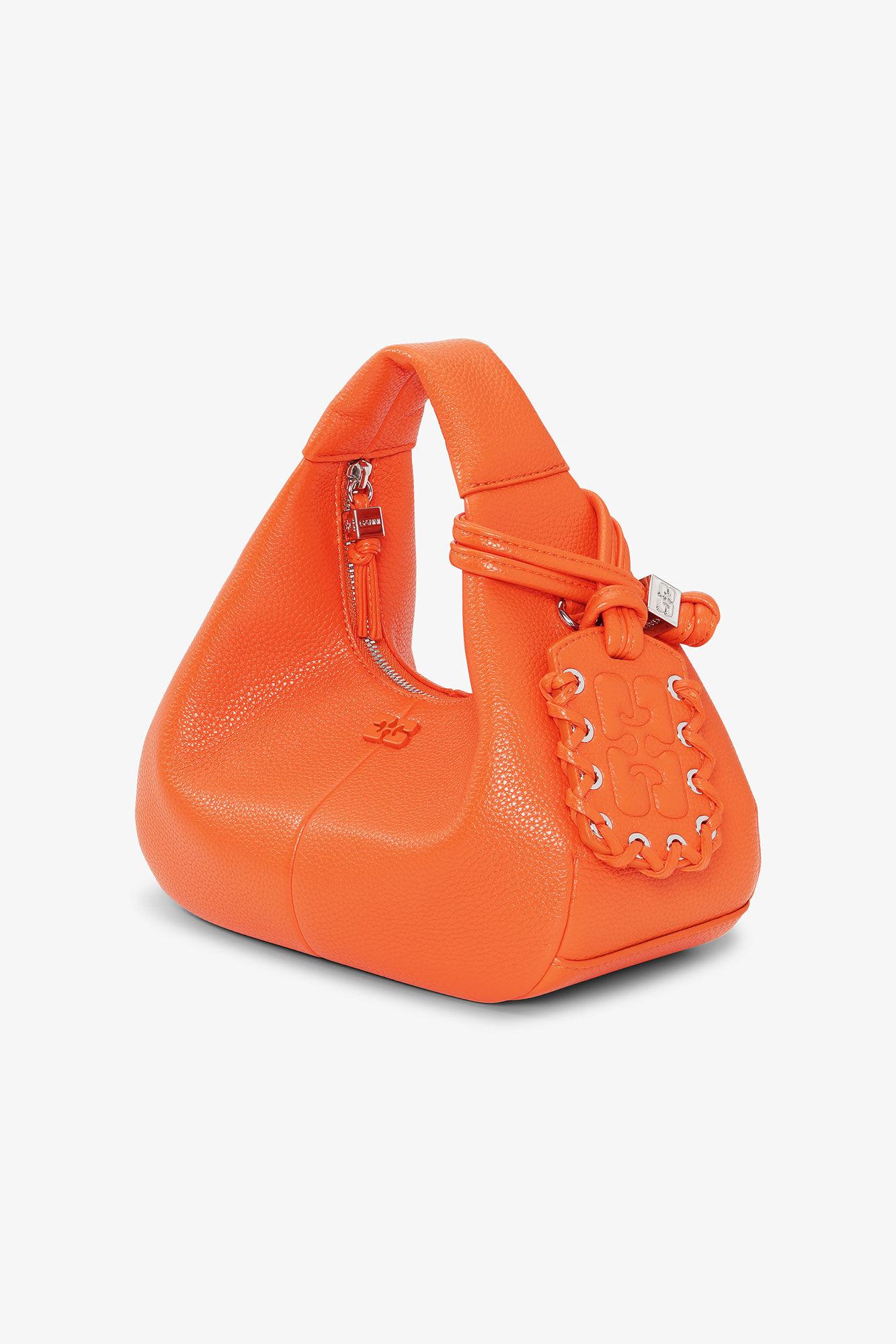 Orange Mini Hobo Bag Product Image
