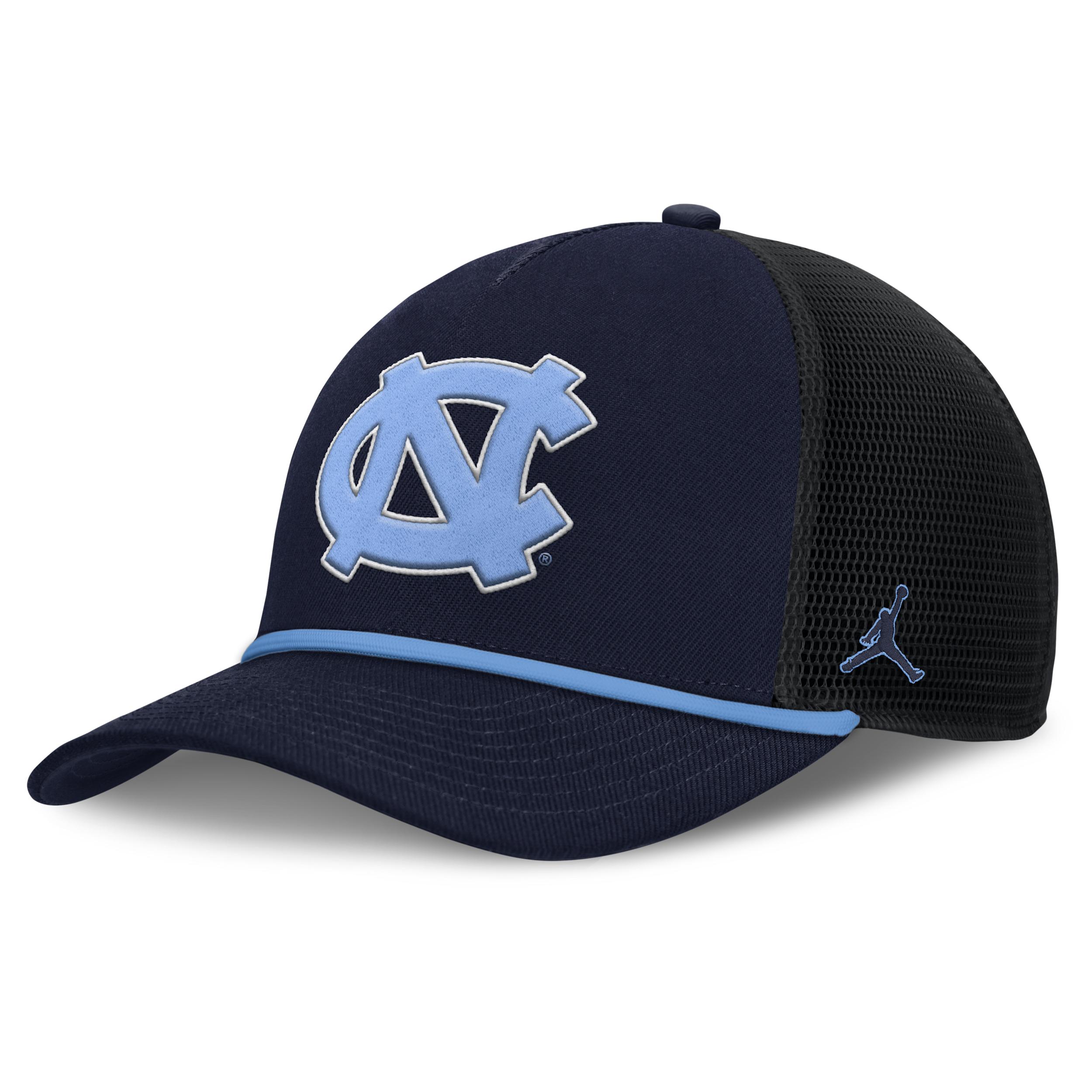 Mens North Carolina Primetime Rise Jordan Brand College Trucker Adjustable Hat | JC9741SNCN-SFF Product Image
