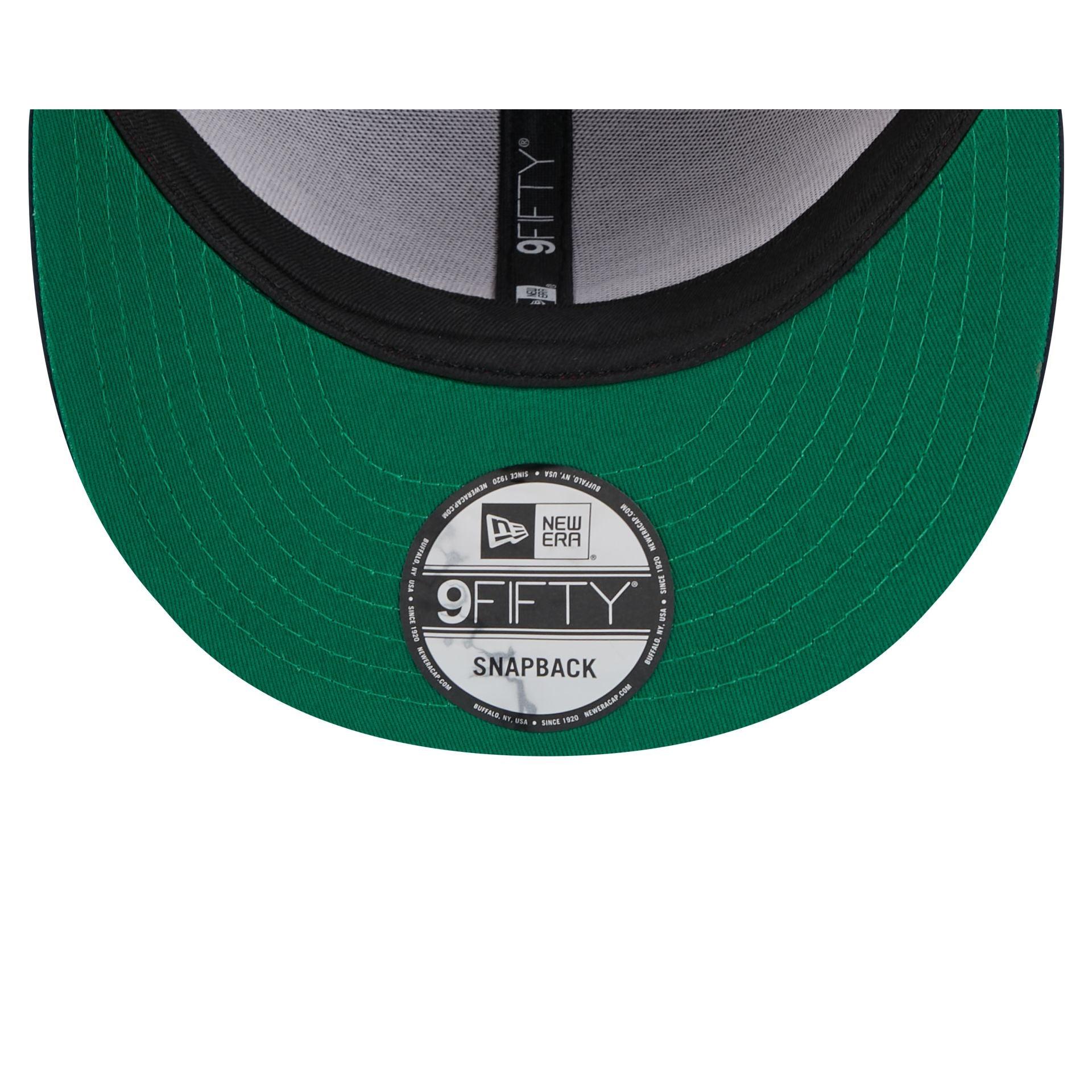 Washington Wizards Satin Pin 9FIFTY Snapback Hat Male Product Image