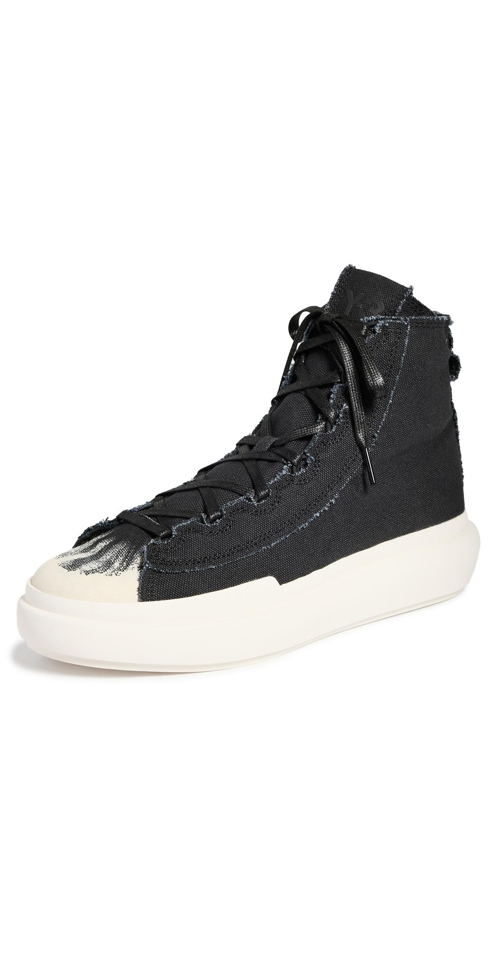 Y-3 Nizza High-Top Canvas Sneakers