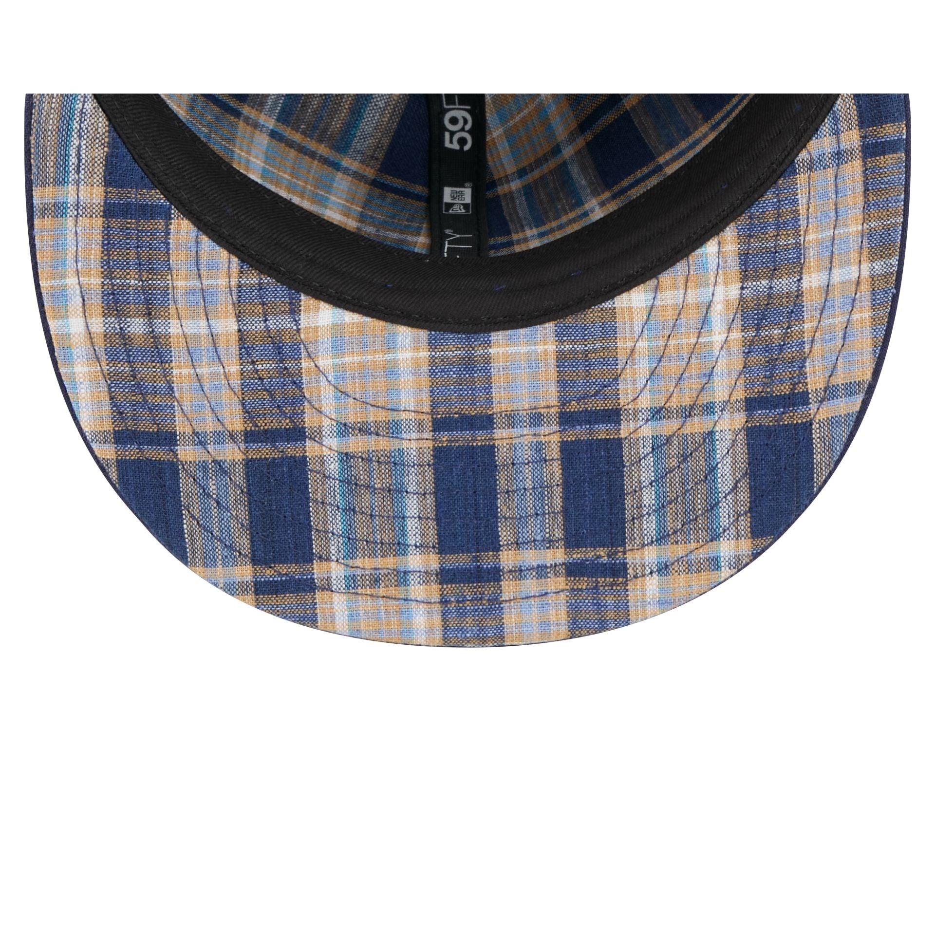 Chicago White Sox Blue Tartan 59FIFTY Fitted Hat Male Product Image