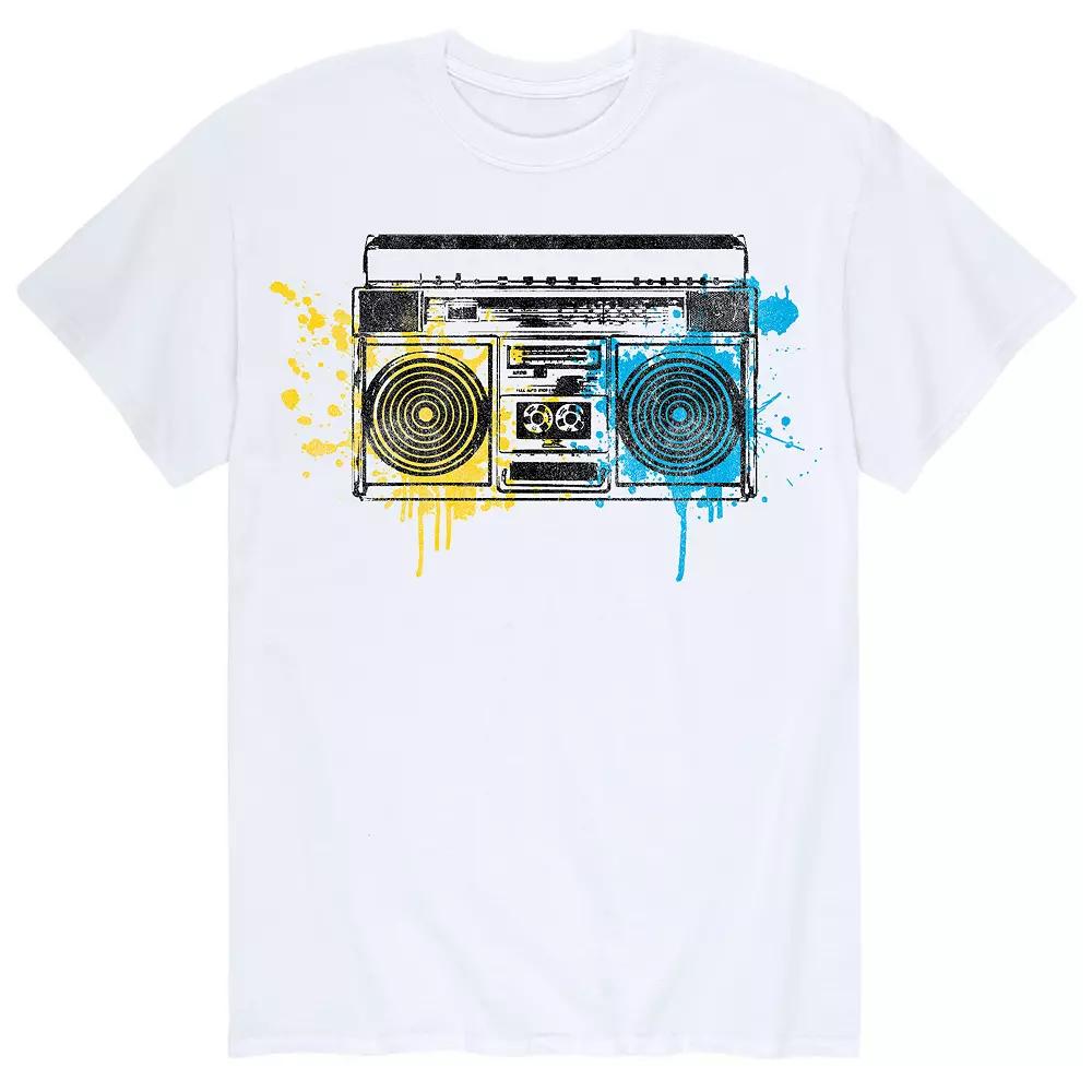 Men's Vintage Boom Box Tee,  Product Image