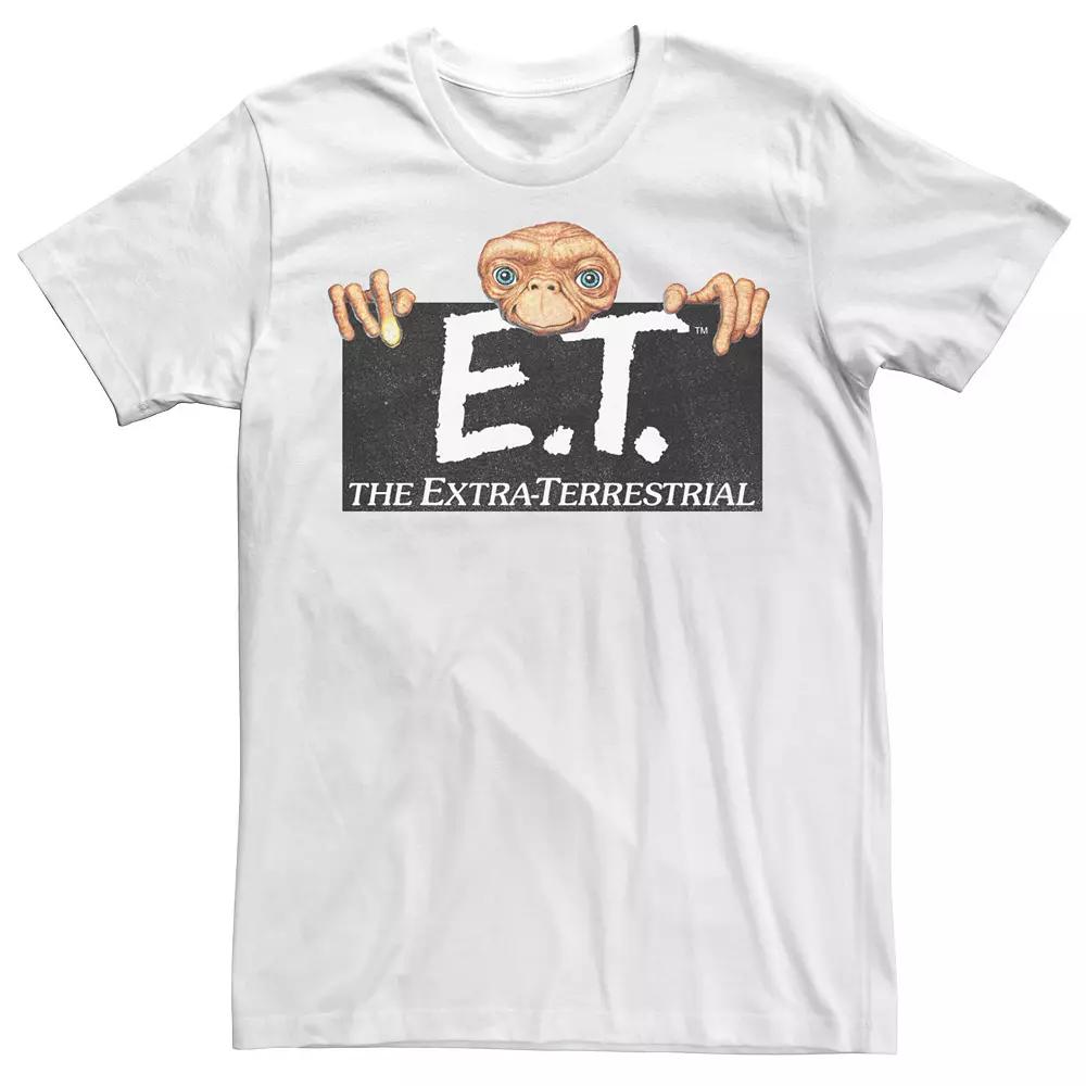 Men's E.T. Terrestrial Hanging On A Movie Logo Tee,  Product Image