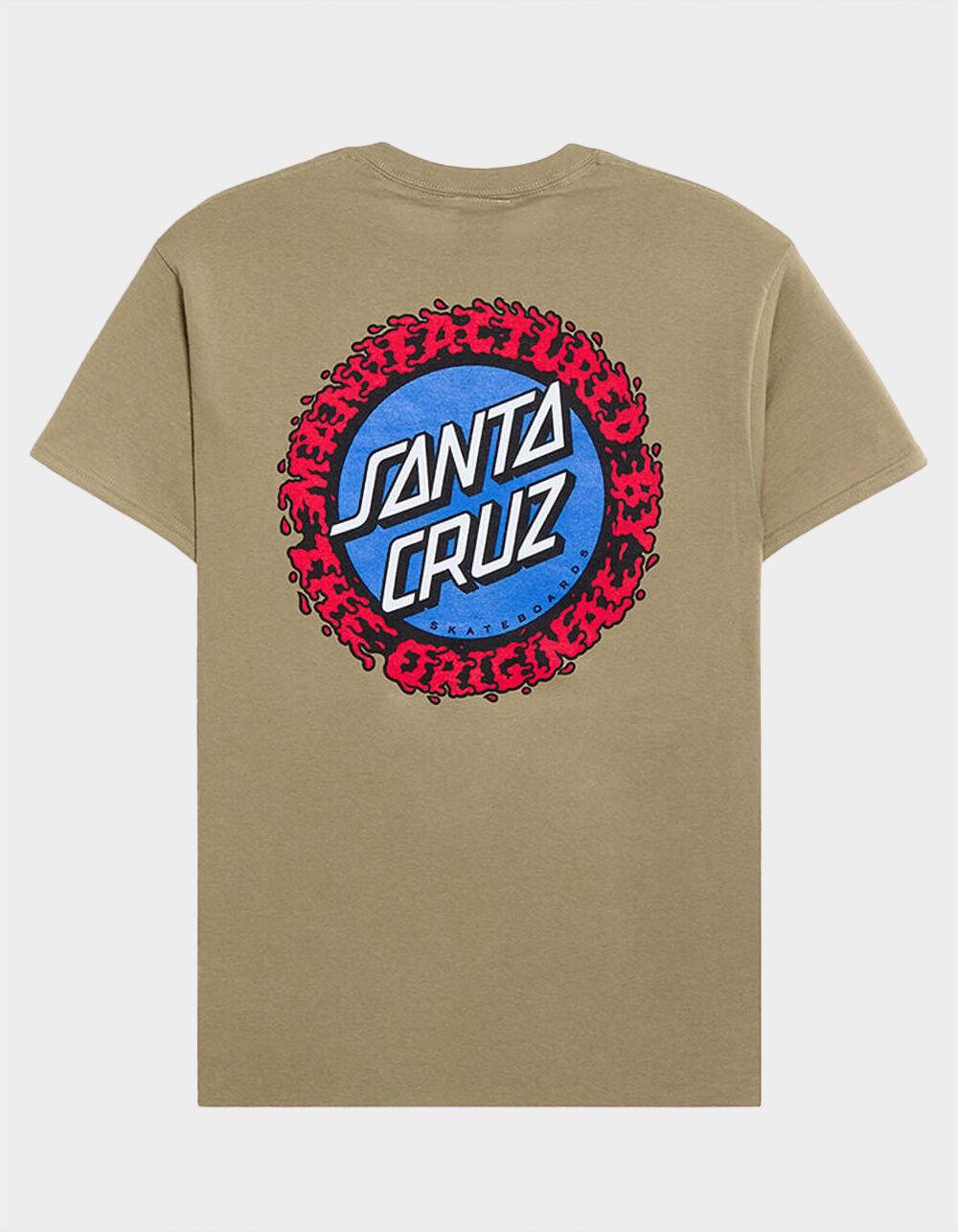 SANTA CRUZ Splatter MFG Dot Mens Tee - SAND Product Image