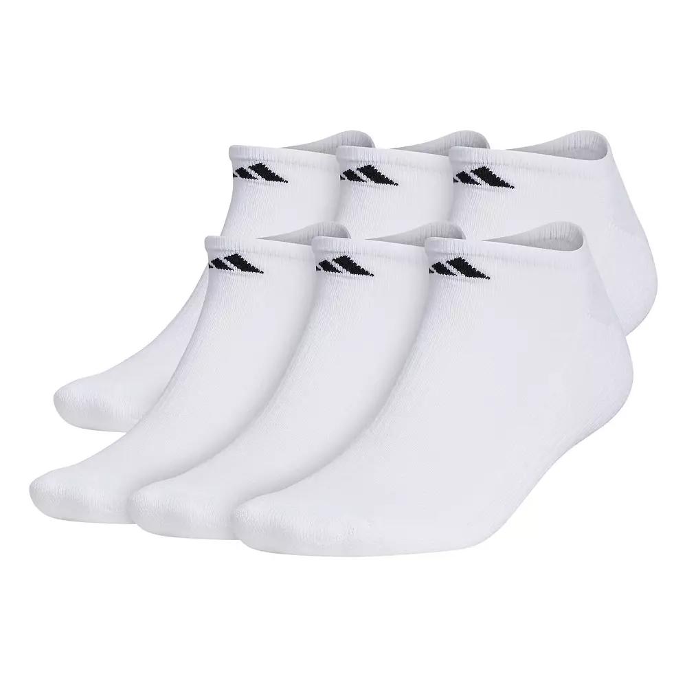Men's adidas 6-pack Athletic Cushioned No-Show Socks, Adult Unisex,  Product Image
