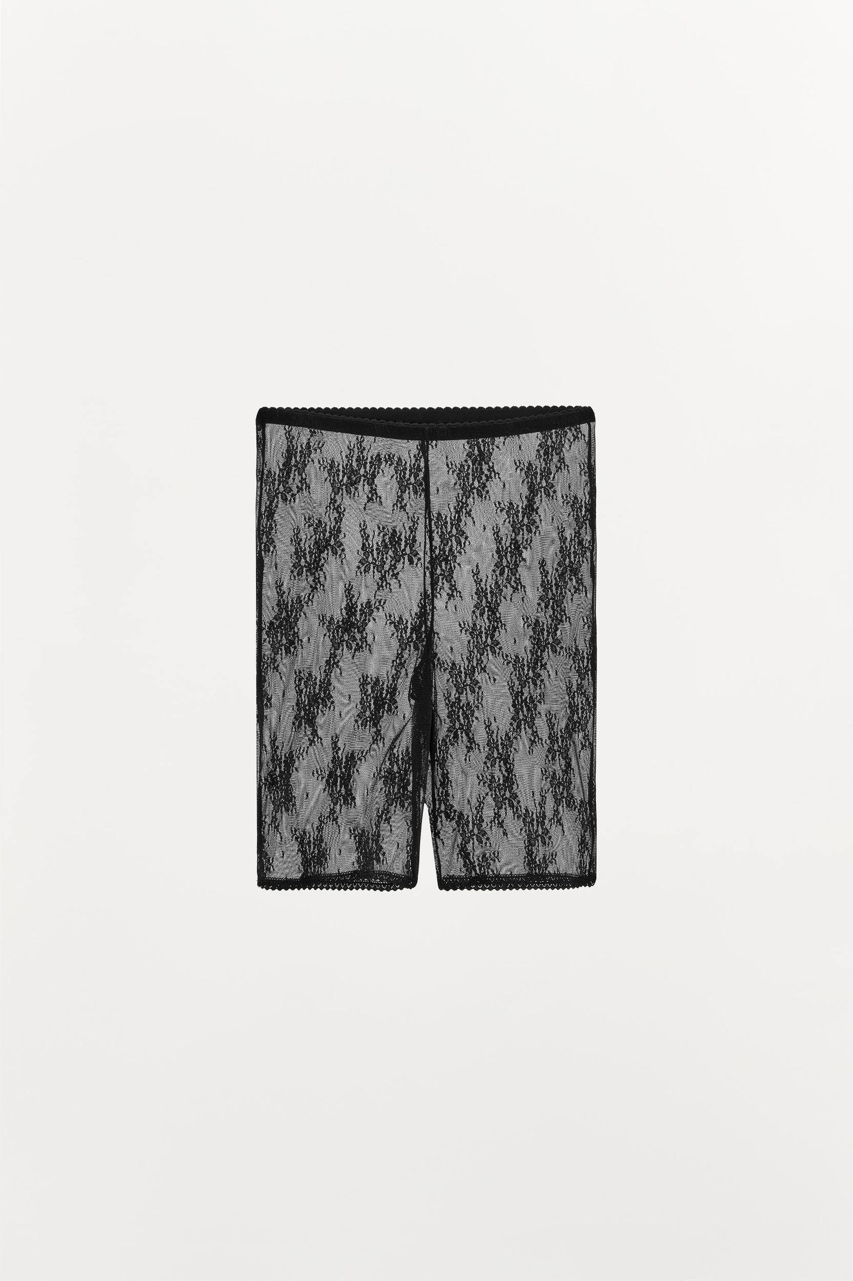 LACE BIKE SHORTS Product Image