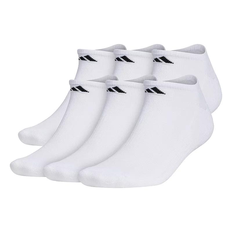 Men's adidas 6-pack Athletic Cushioned No-Show Socks, Adult Unisex,  Product Image