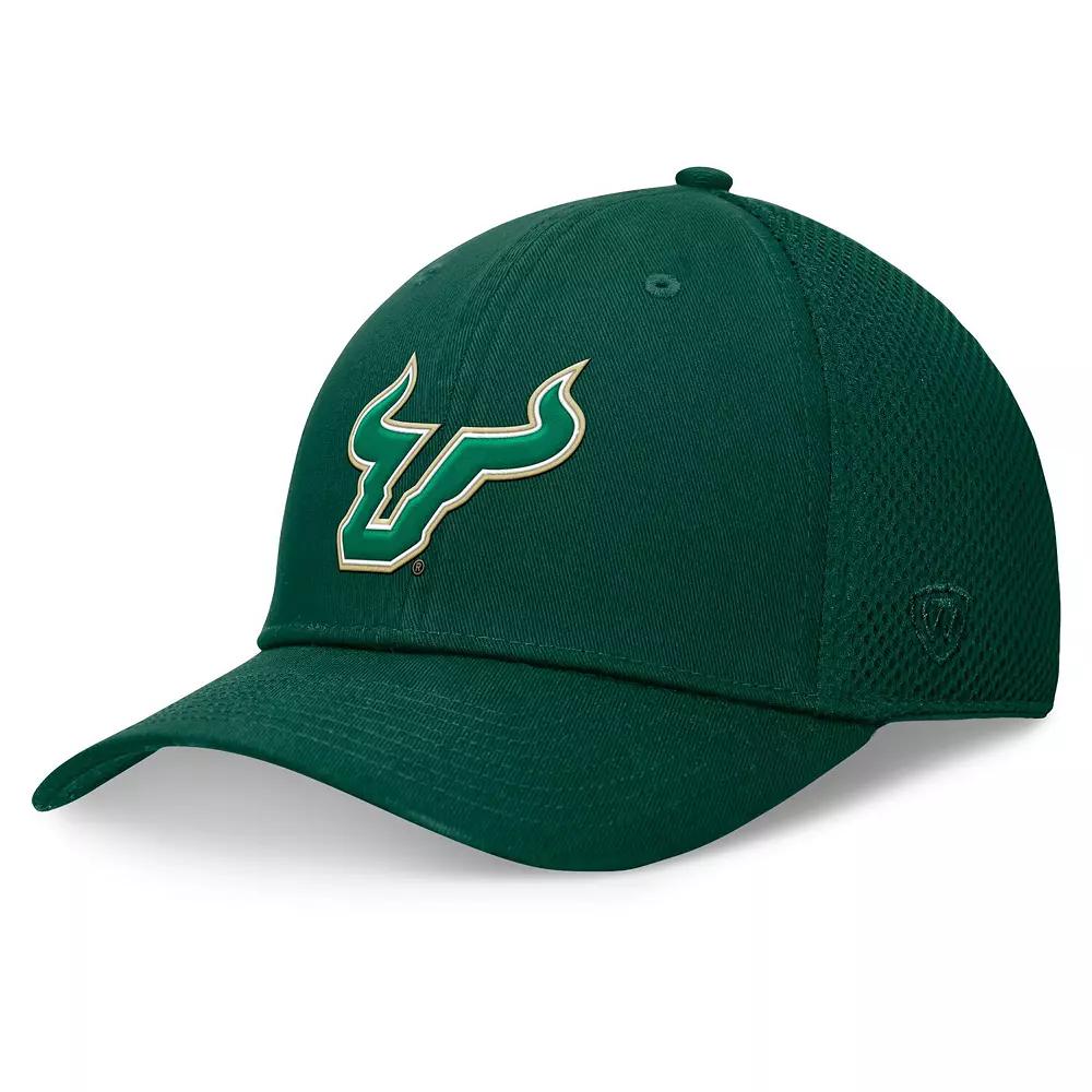 Men's Top of the World Green South Florida Bulls Spacer Flex Hat, Size: Medium/Large, Usf Green Product Image