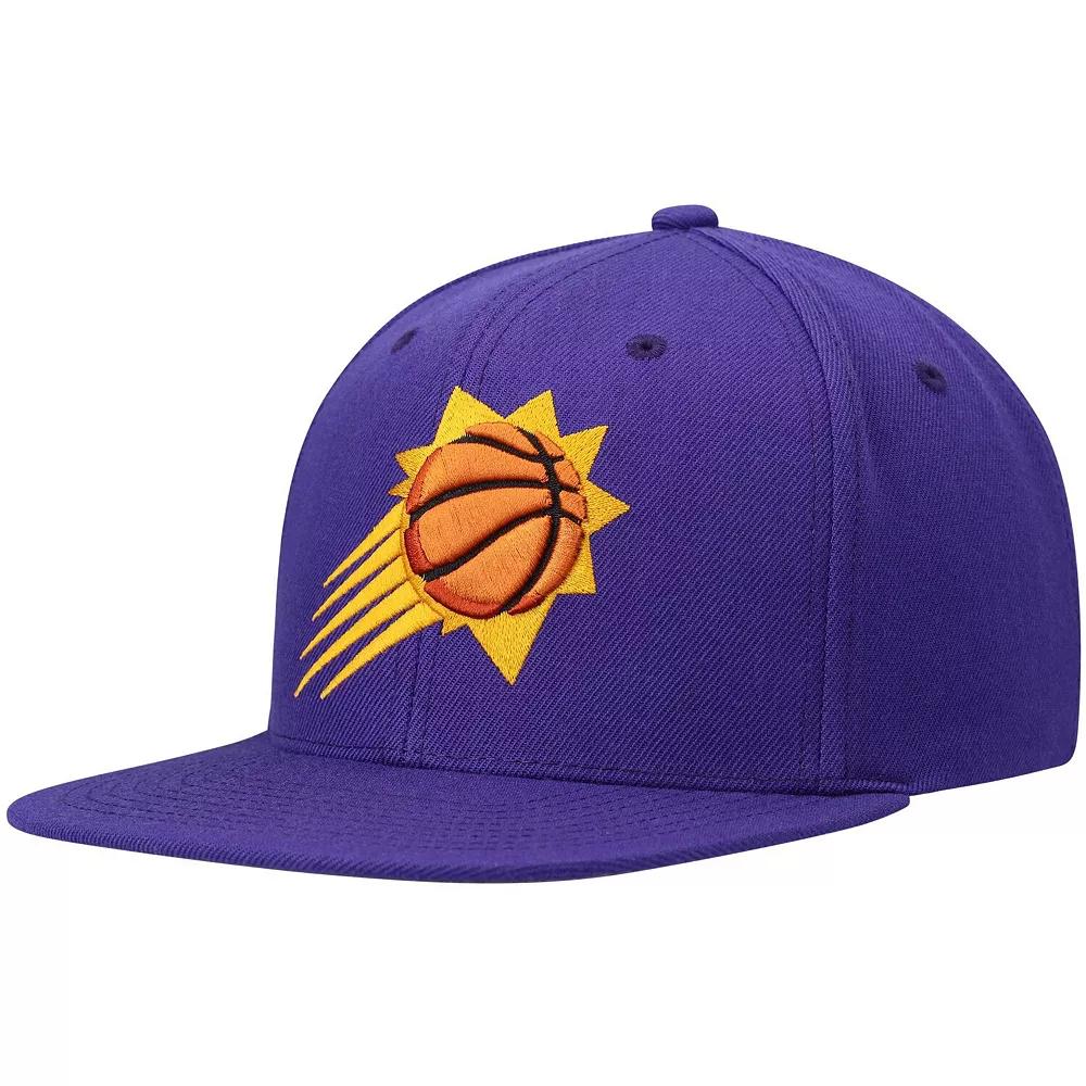 Men's Mitchell & Ness Purple Phoenix Suns Ground 2.0 Snapback Hat, Phx Purple Product Image