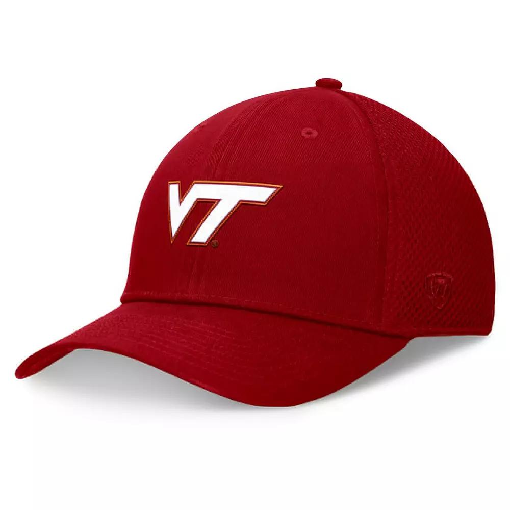 Men's Top of the World Maroon Virginia Tech Hokies Spacer Flex Hat, Size: Medium/Large, Red Product Image