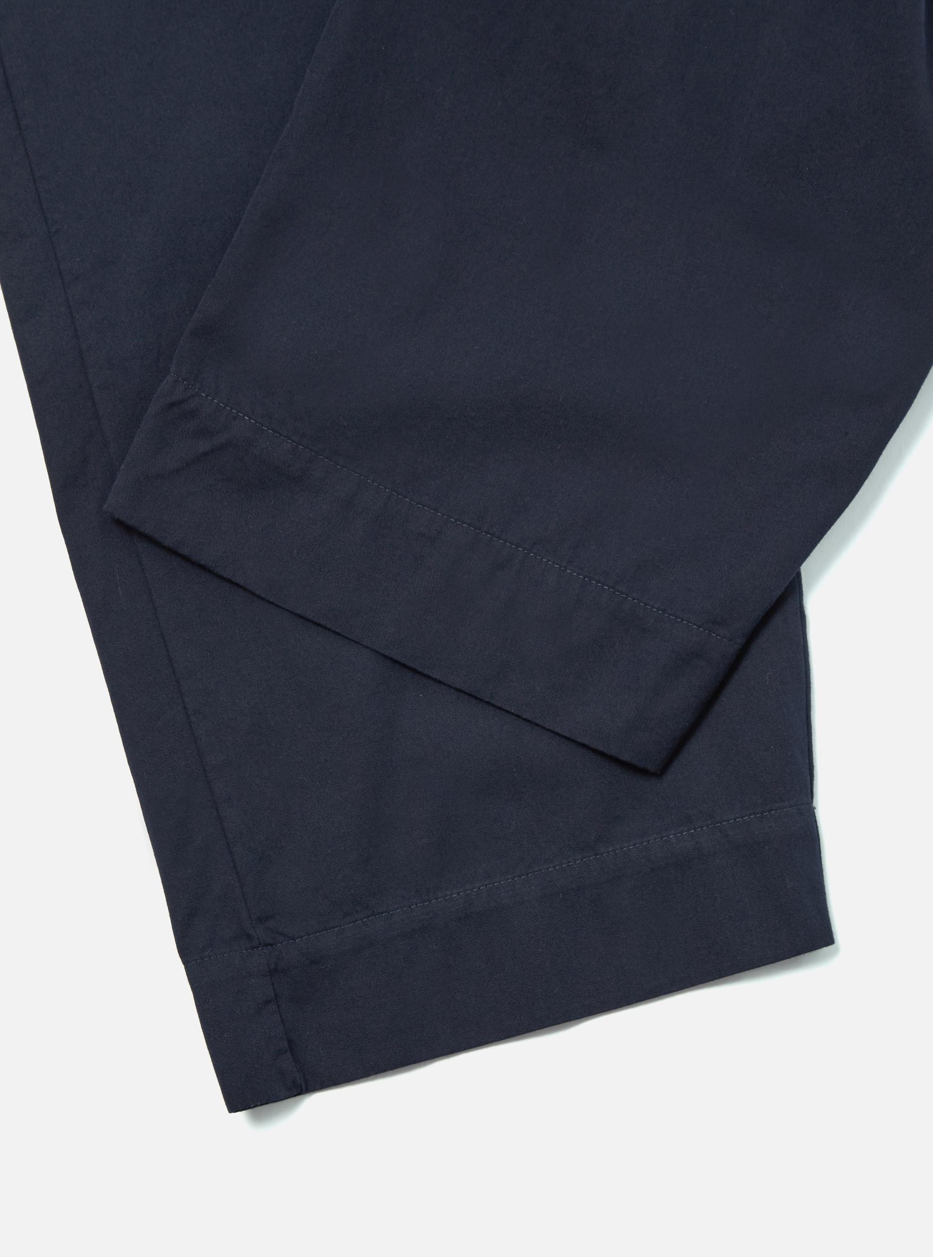 Universal Works Judo Pant in Navy Military Cotton Product Image