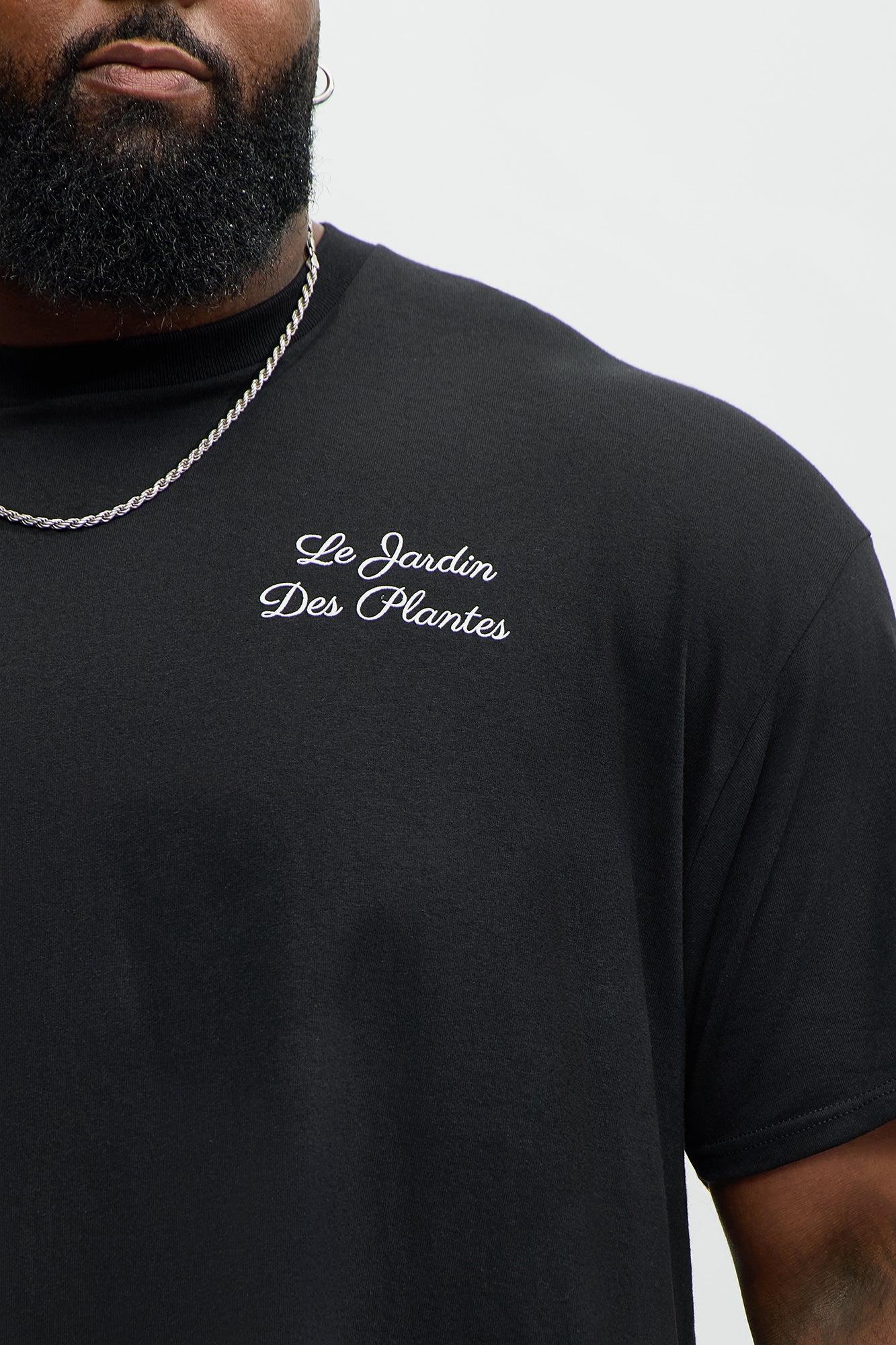 Le Jardin Des Plantes Short Sleeve Tee - Black Product Image