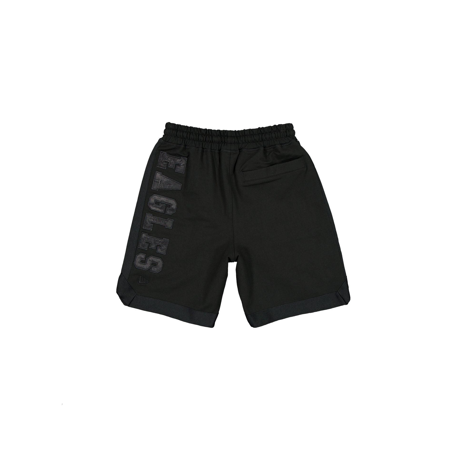 Philadelphia Eagles Black on Black Logo Select Shorts Male Product Image