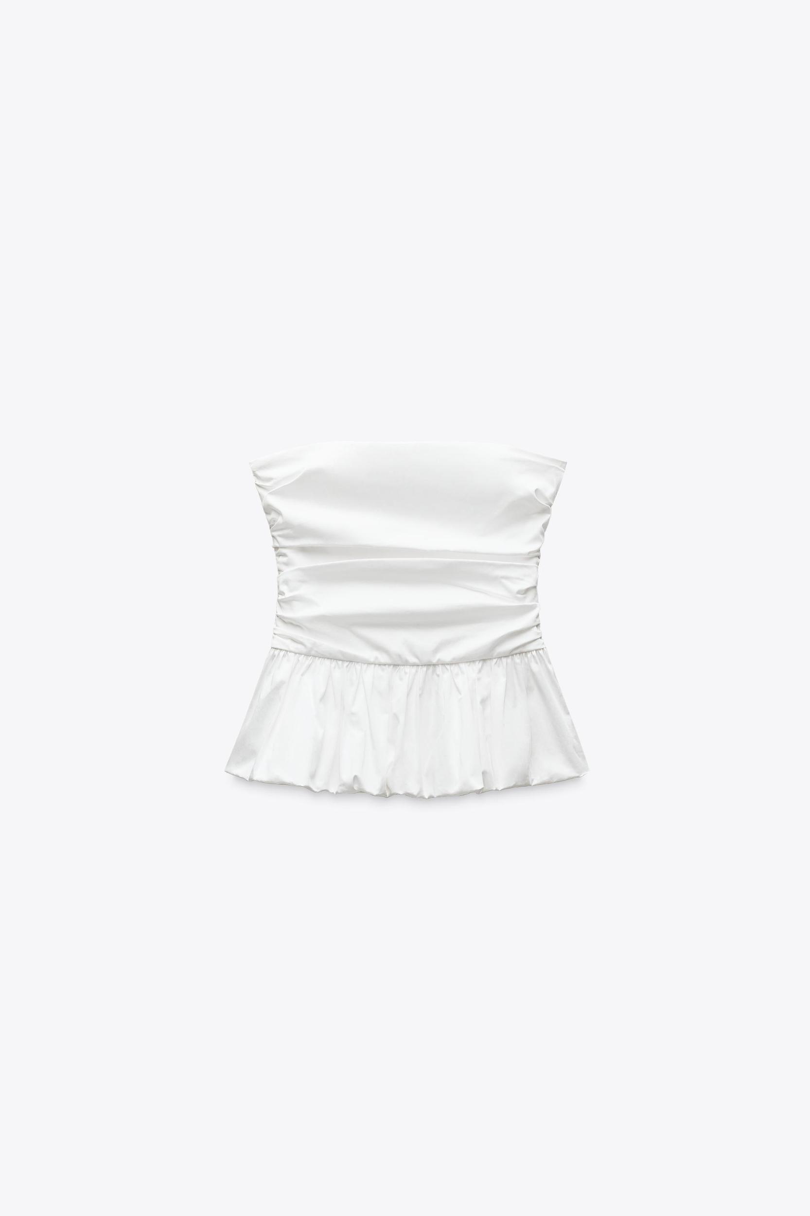 VOLUMINOUS POPLIN TOP Product Image