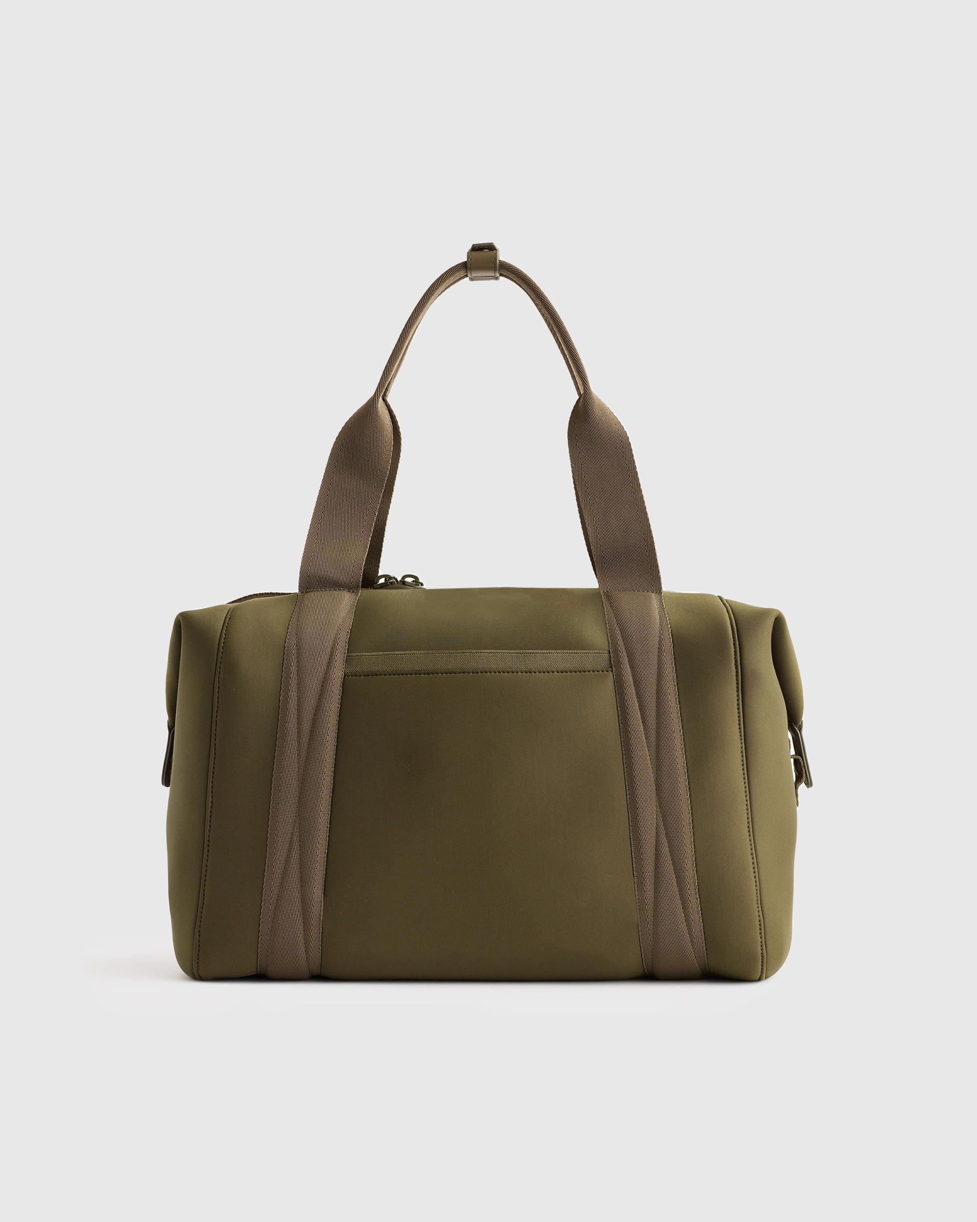 Quince | Women's All-Day Neoprene Duffle Bag in Olive, Recycled Polyester Product Image