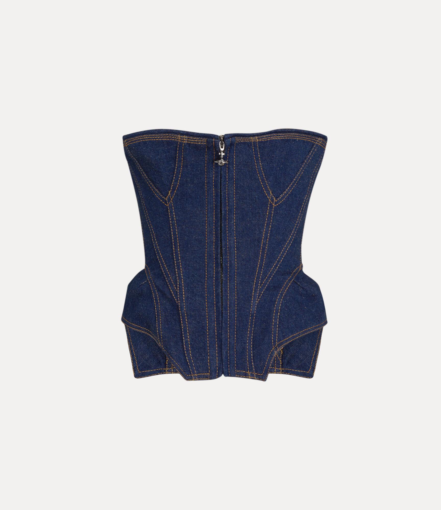 Denim Cobrax Corset Product Image