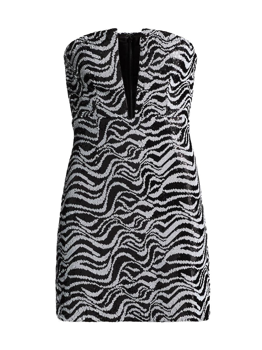 Womens Caitrin Strapless Minidress Product Image